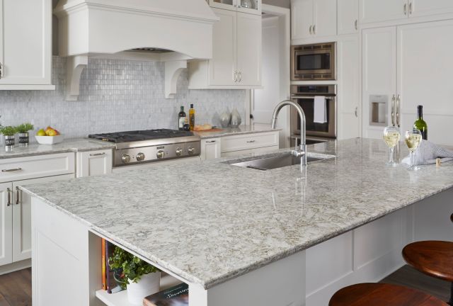Berwyn® Quartz Sample by Cambria available at Aqua Kitchen