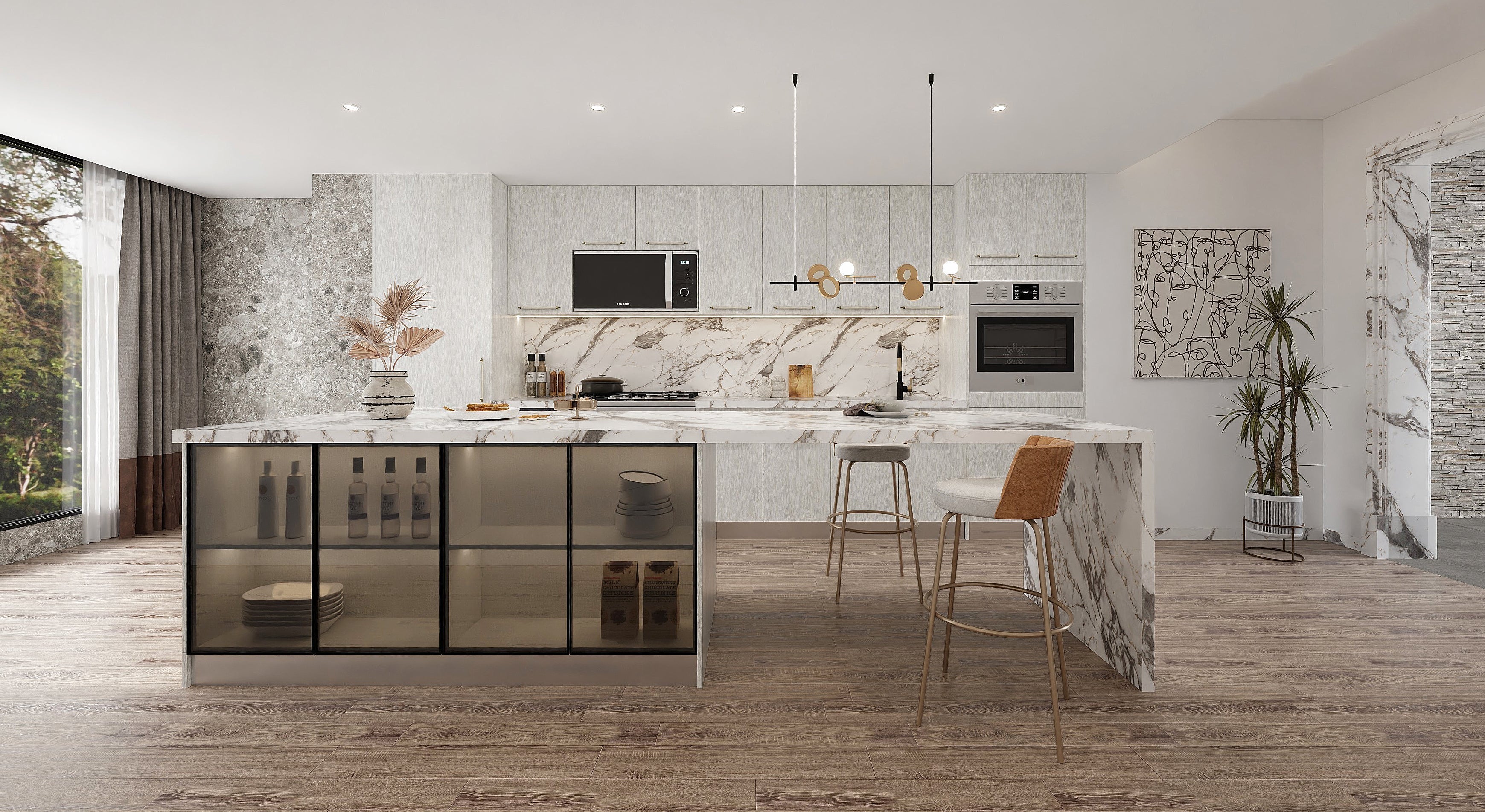 Bianca Wood by Golden Home Global available at Aqua Kitchen