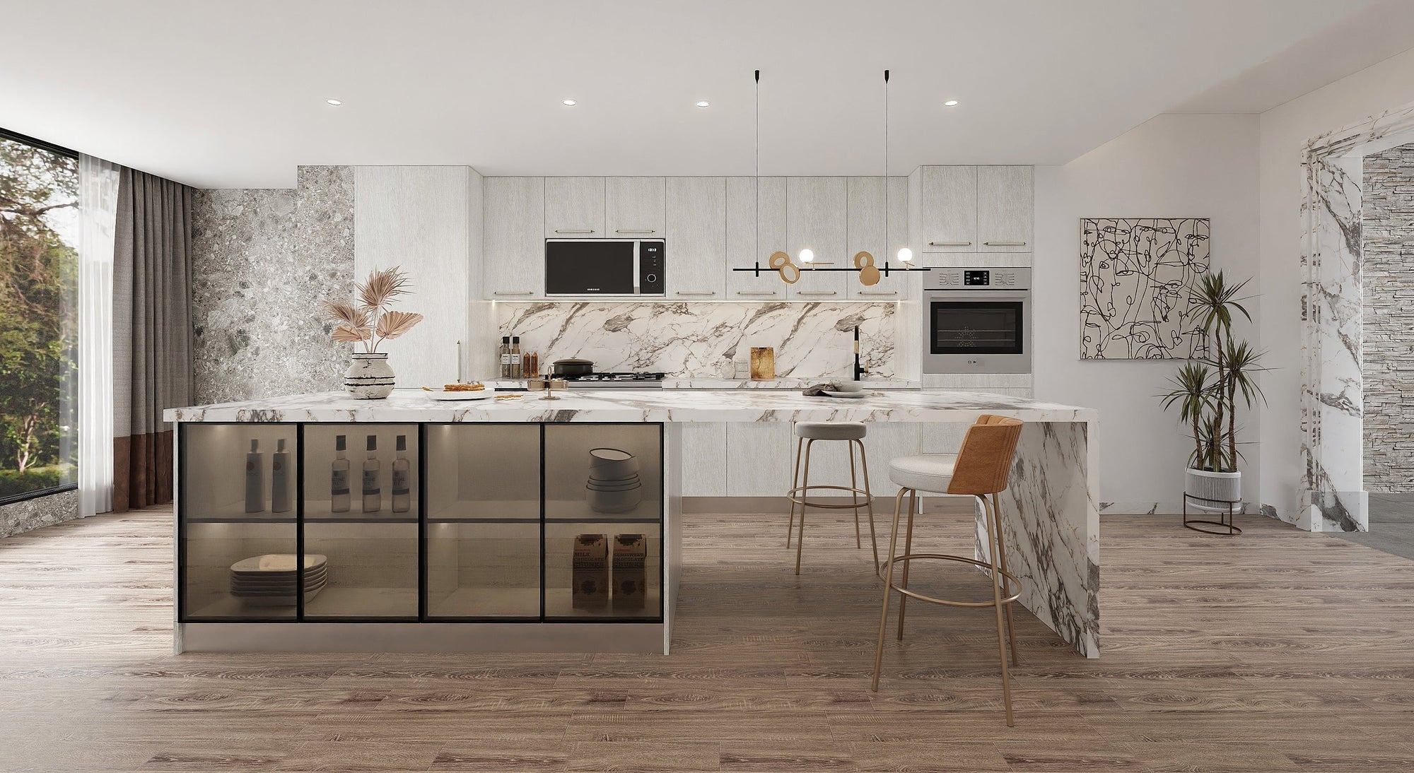 Bianca Wood by Golden Home Global available at Aqua Kitchen