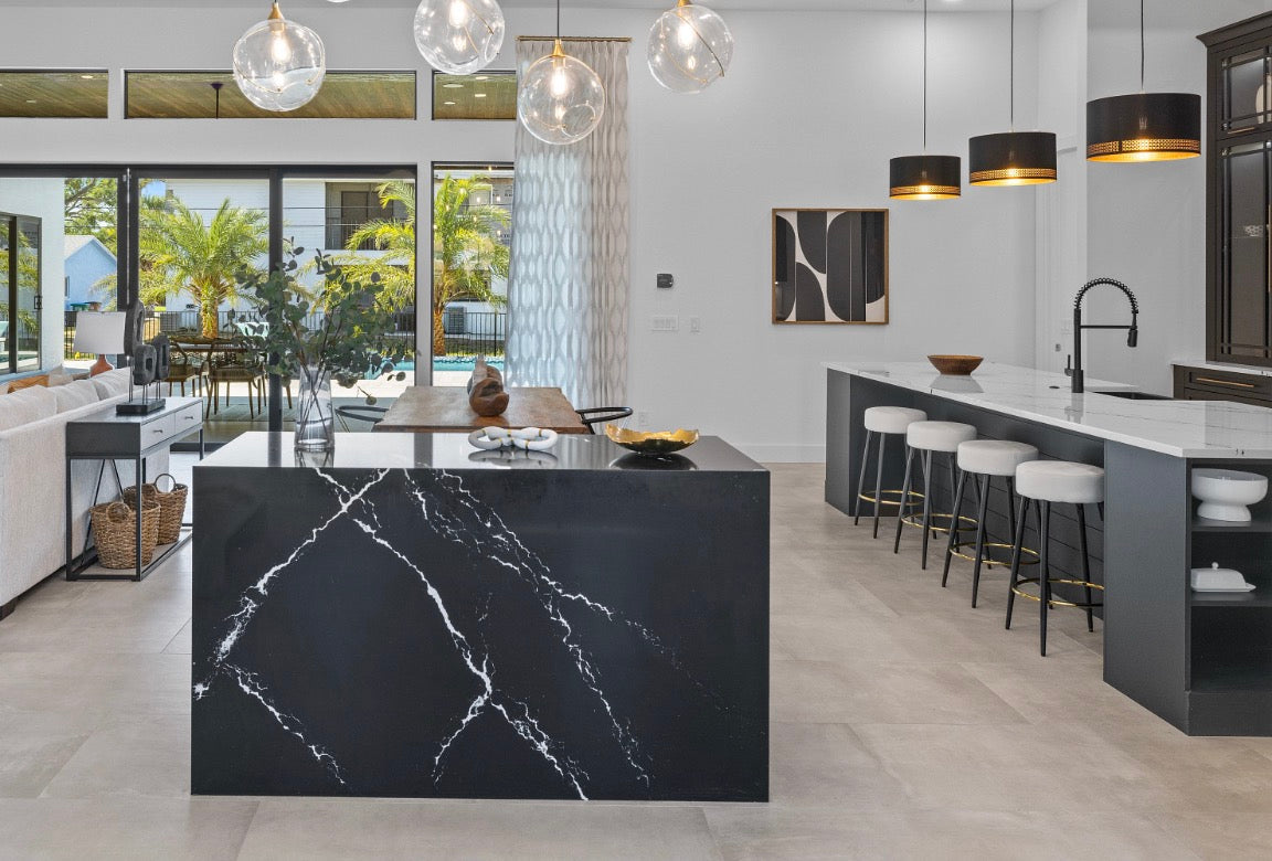 Blackbrook™ Quartz Sample by Cambria available at Aqua Kitchen