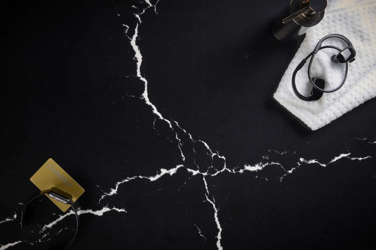 Blackbrook™ Quartz Sample by Cambria available at Aqua Kitchen