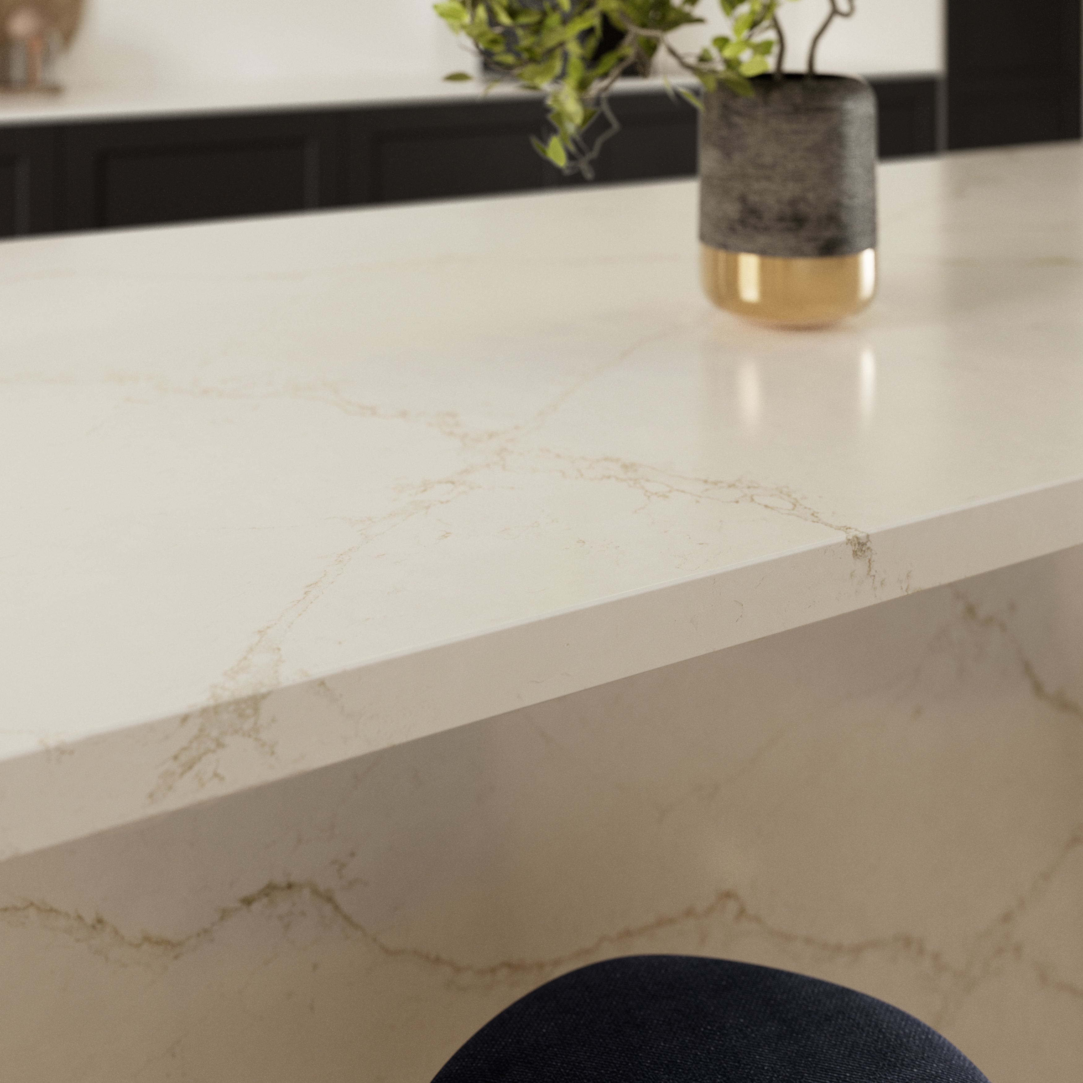 Blanc Élysée by Silestone available at Aqua Kitchen