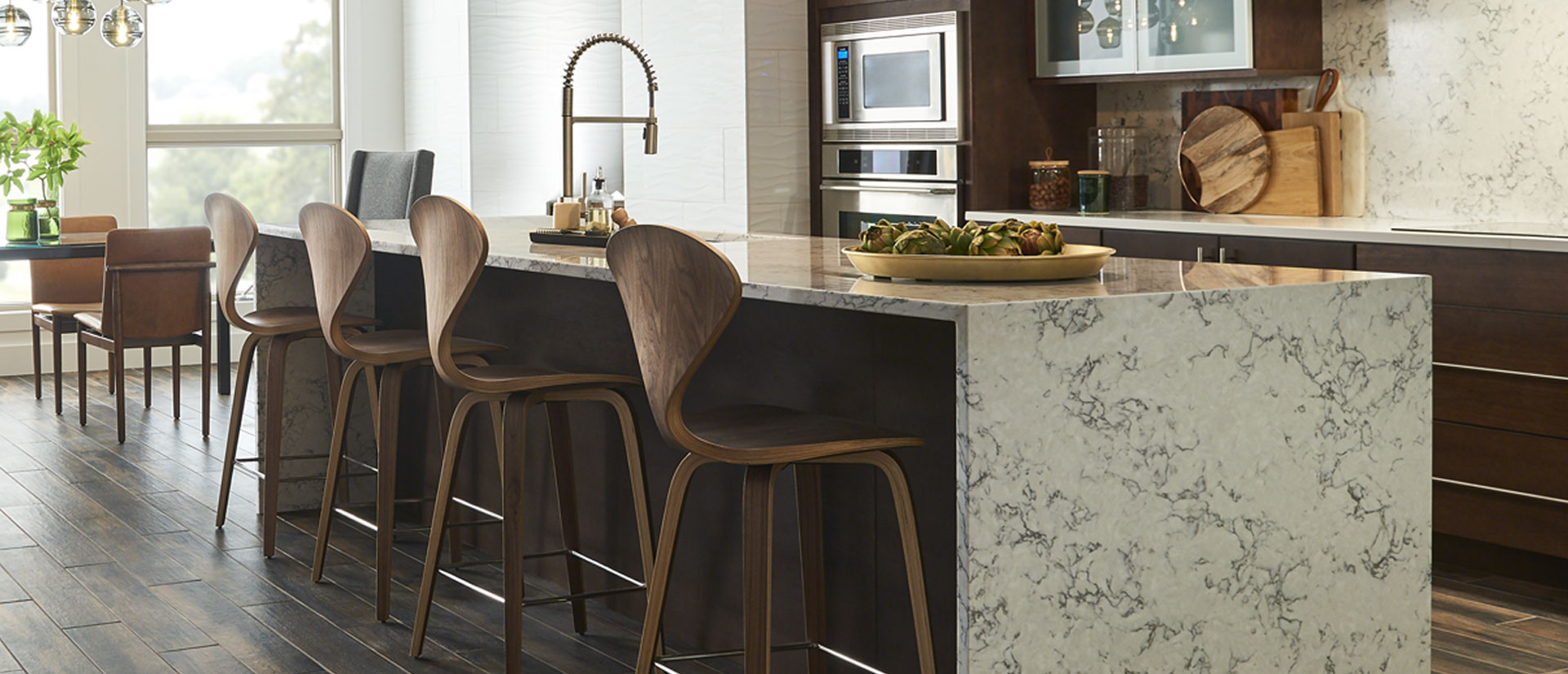 Blanca Arabescato by MSI Surfaces available at Aqua Kitchen