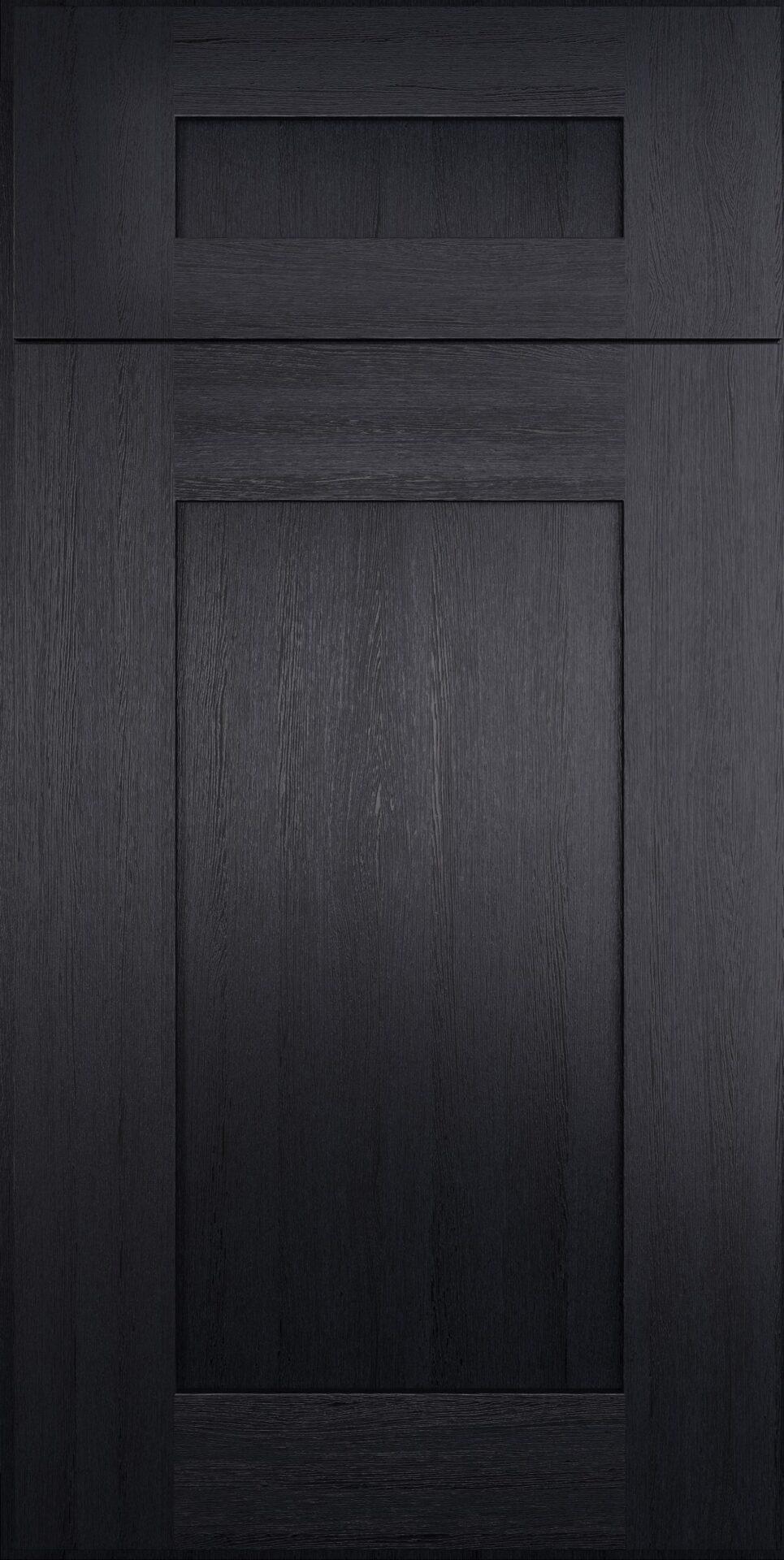 Blaze Black Shaker by Forevermark Cabinetry available at Aqua Kitchen