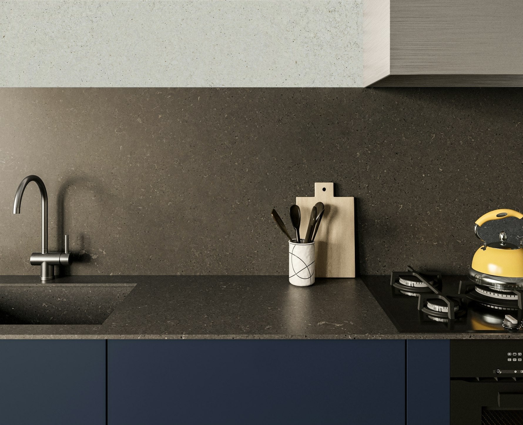 Brass Relish by Silestone available at Aqua Kitchen