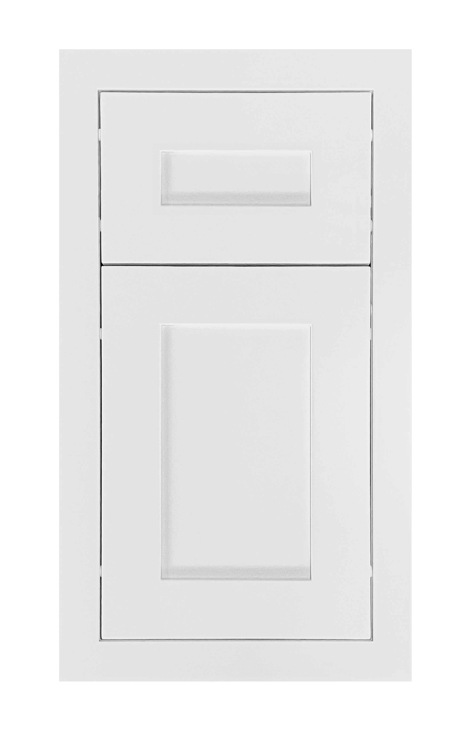 Bright White (M-08-SH) by Europly available at Aqua Kitchen