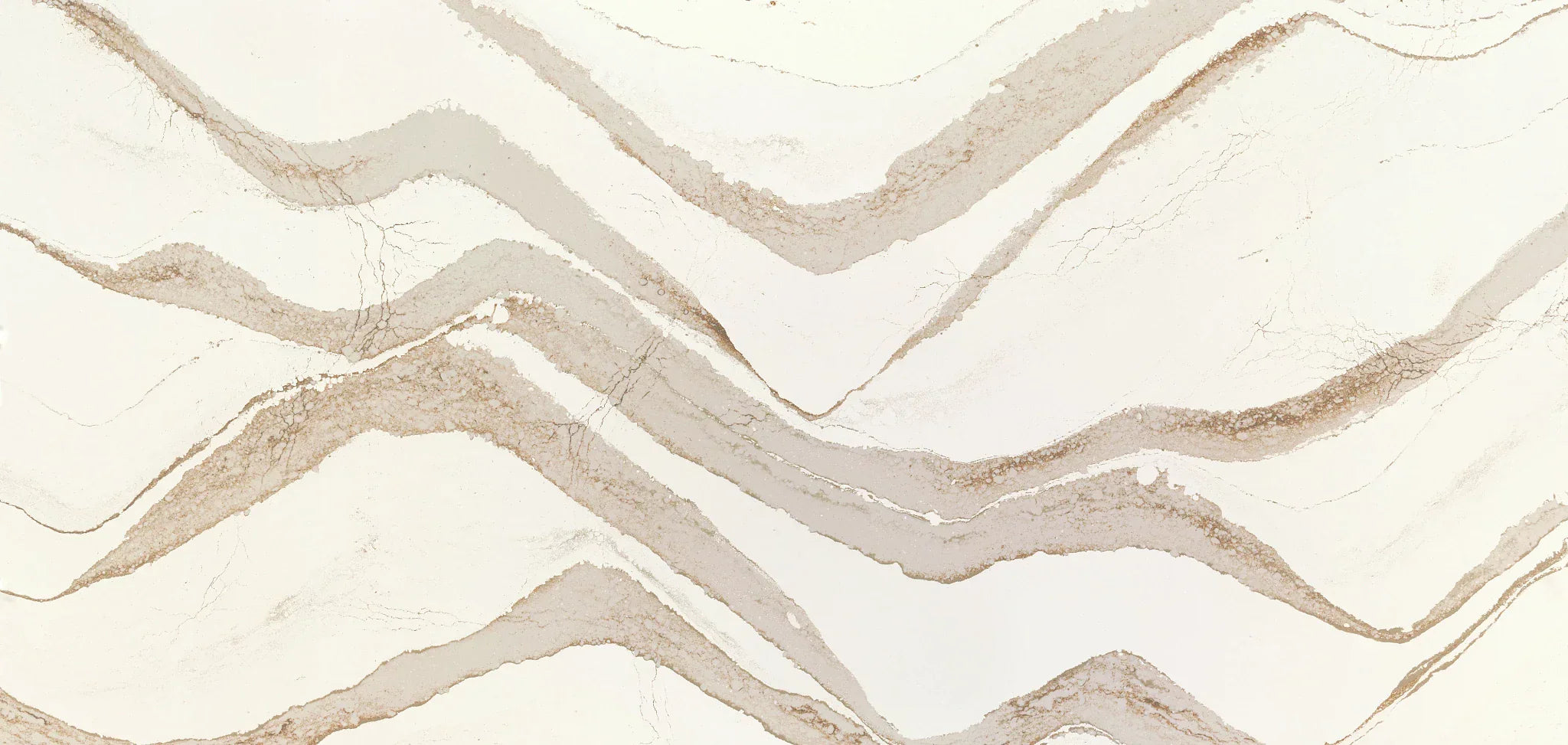 Brittanicca Gold Cool™ Quartz Sample by Cambria available at Aqua Kitchen