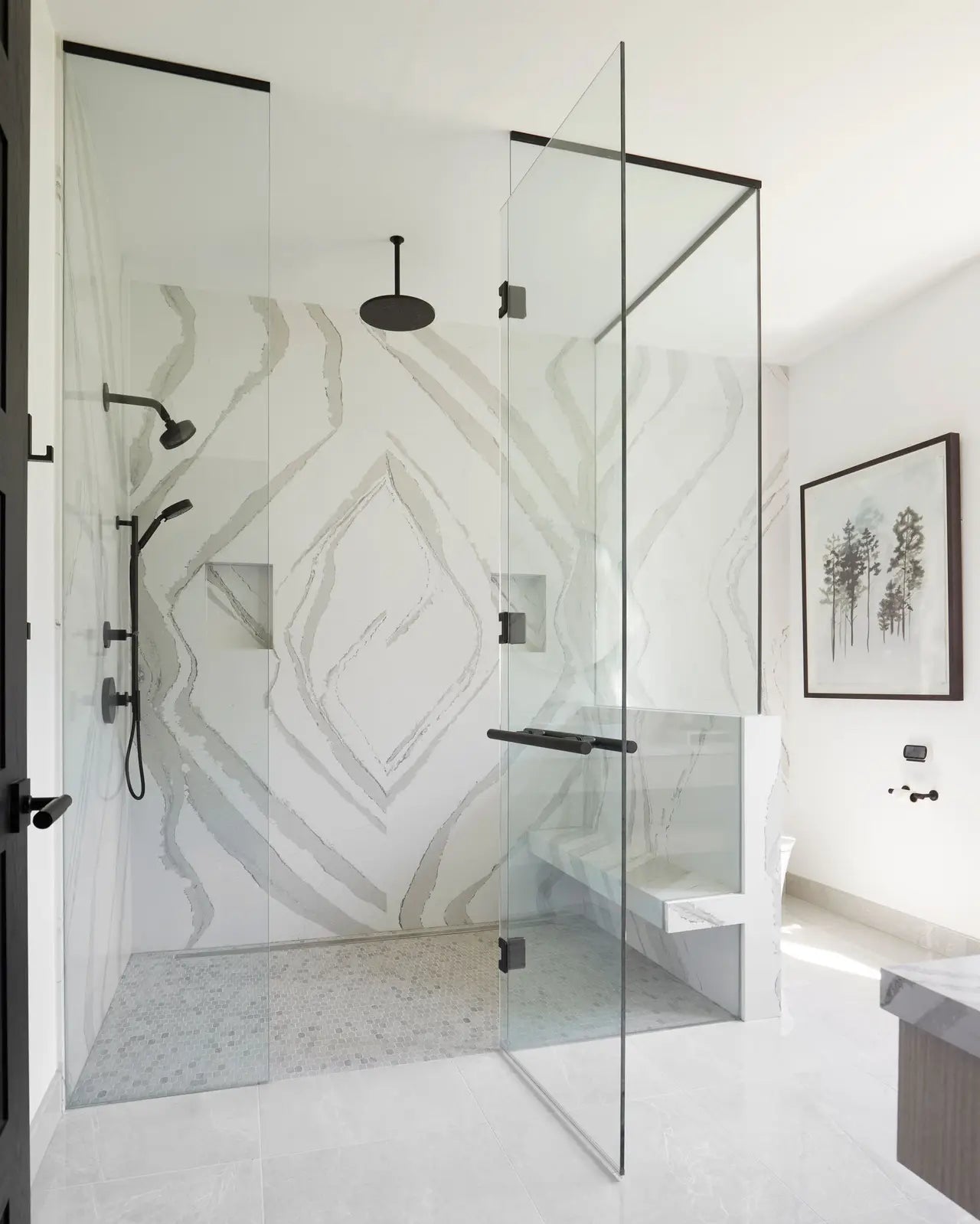 Brittanicca™ Quartz Sample by Cambria available at Aqua Kitchen