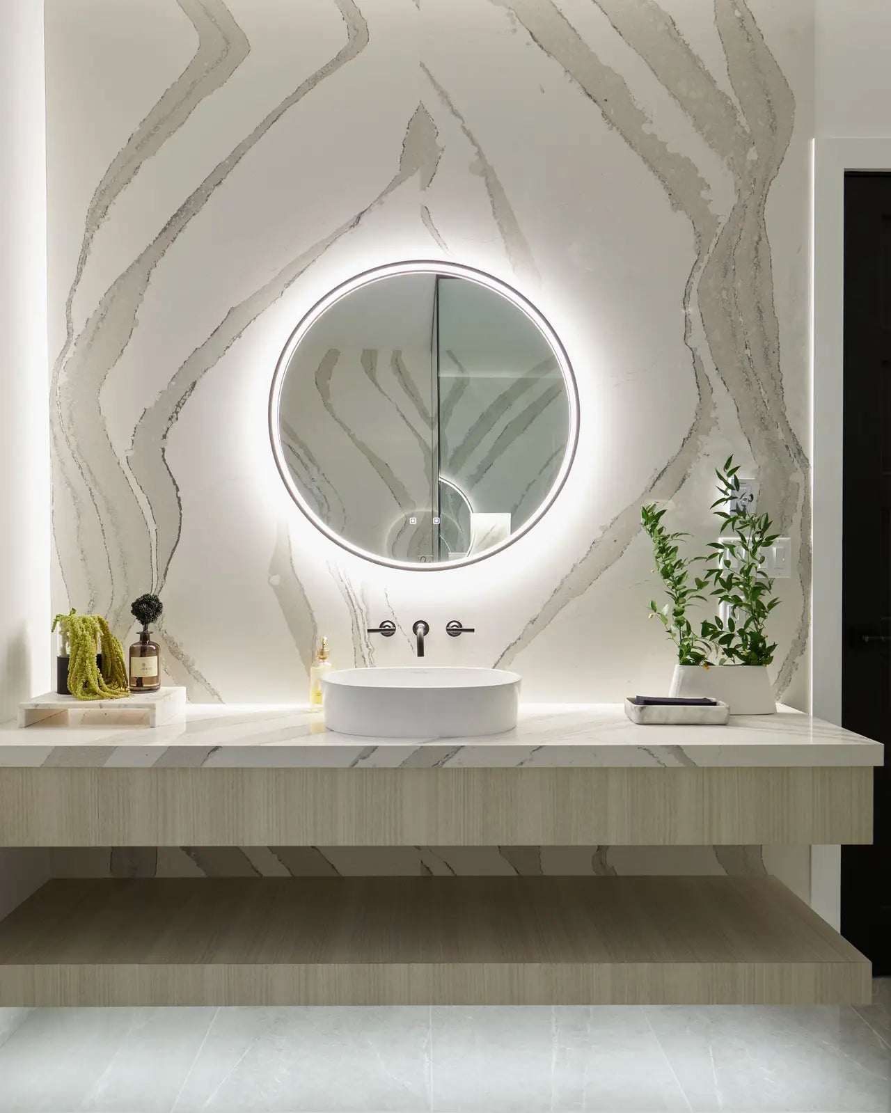 Brittanicca™ Quartz Sample by Cambria available at Aqua Kitchen