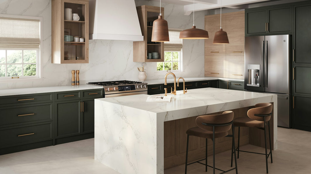 Bronze Rivers by Silestone available at Aqua Kitchen