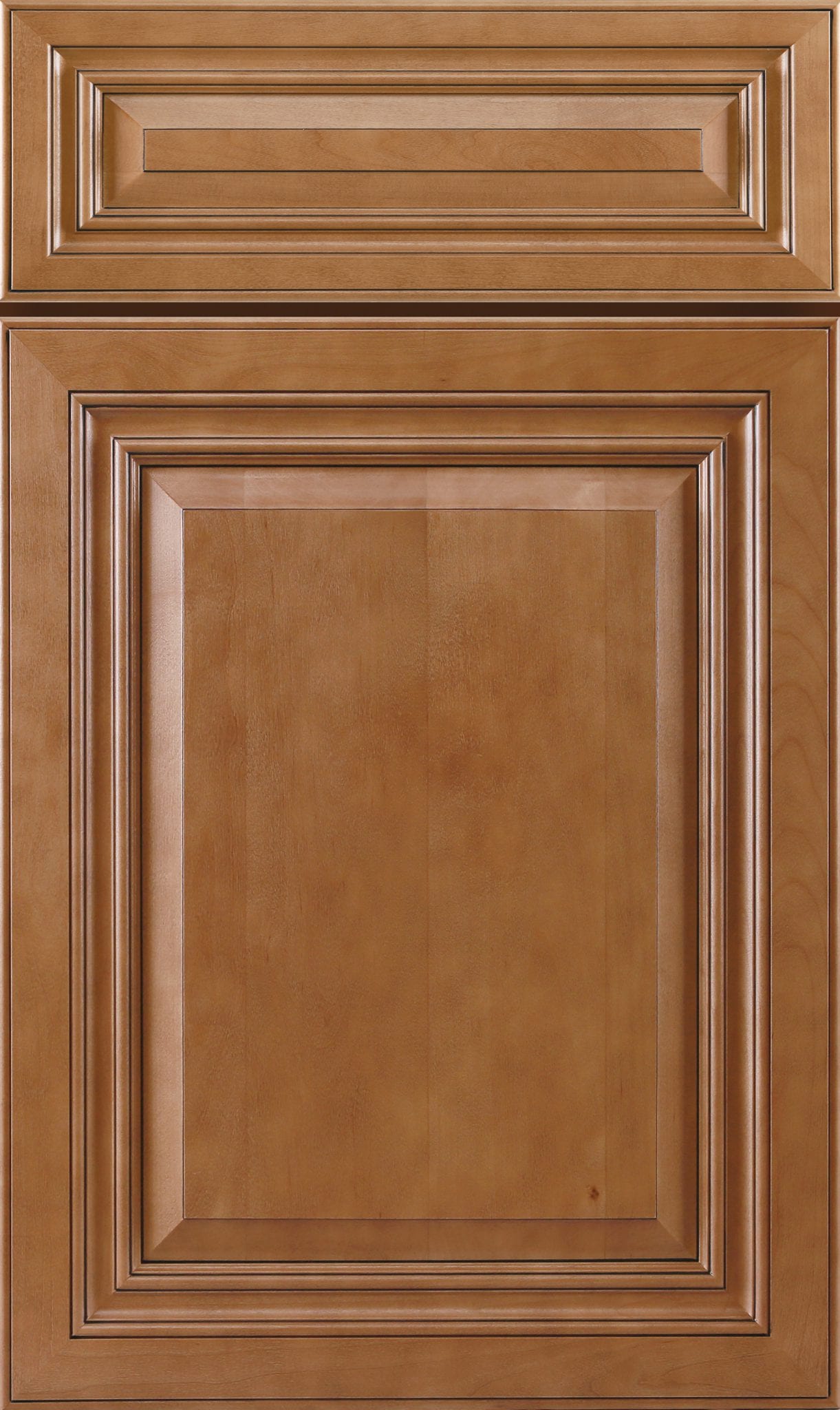 CO66 Cinnamon Glazed Traditional Cabinet Door by J&K Cabinetry available at Aqua Kitchen