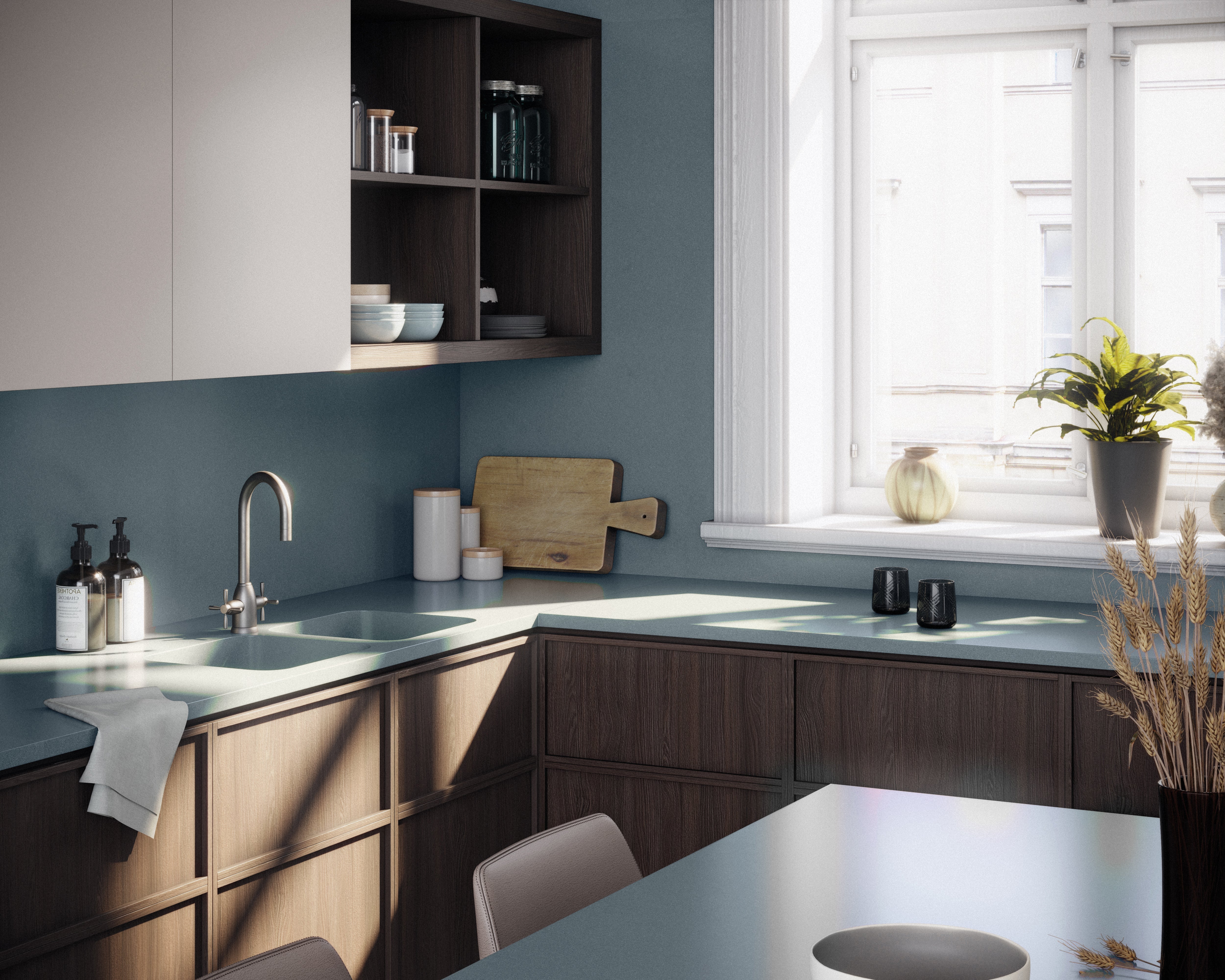 Cala Blue by Silestone available at Aqua Kitchen