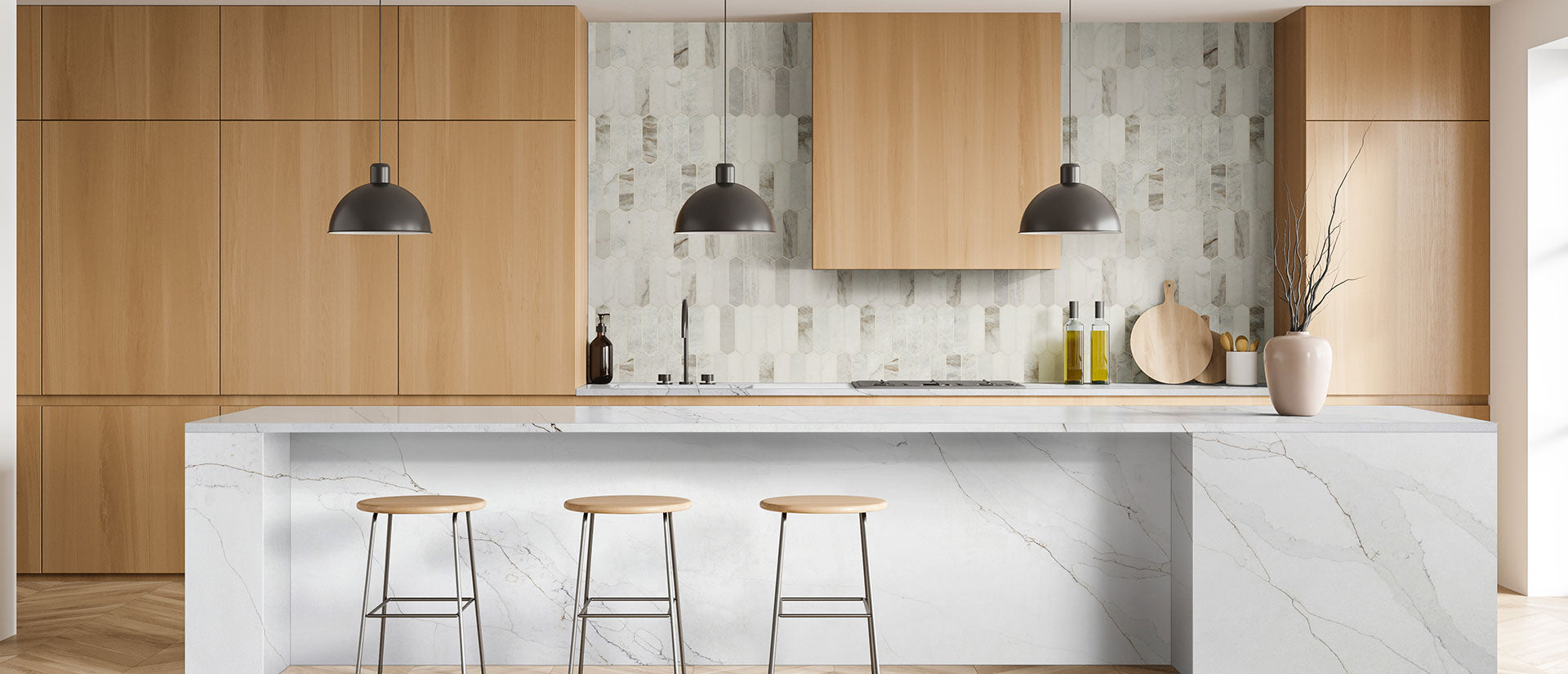 Calacatta Abezzo by MSI Surfaces available at Aqua Kitchen