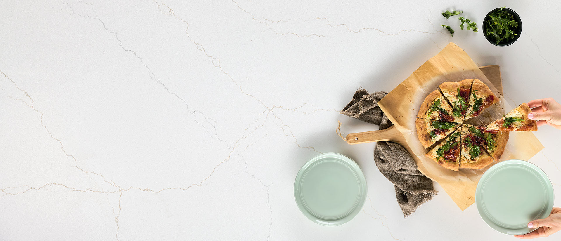 Calacatta Adonia by MSI Surfaces available at Aqua Kitchen