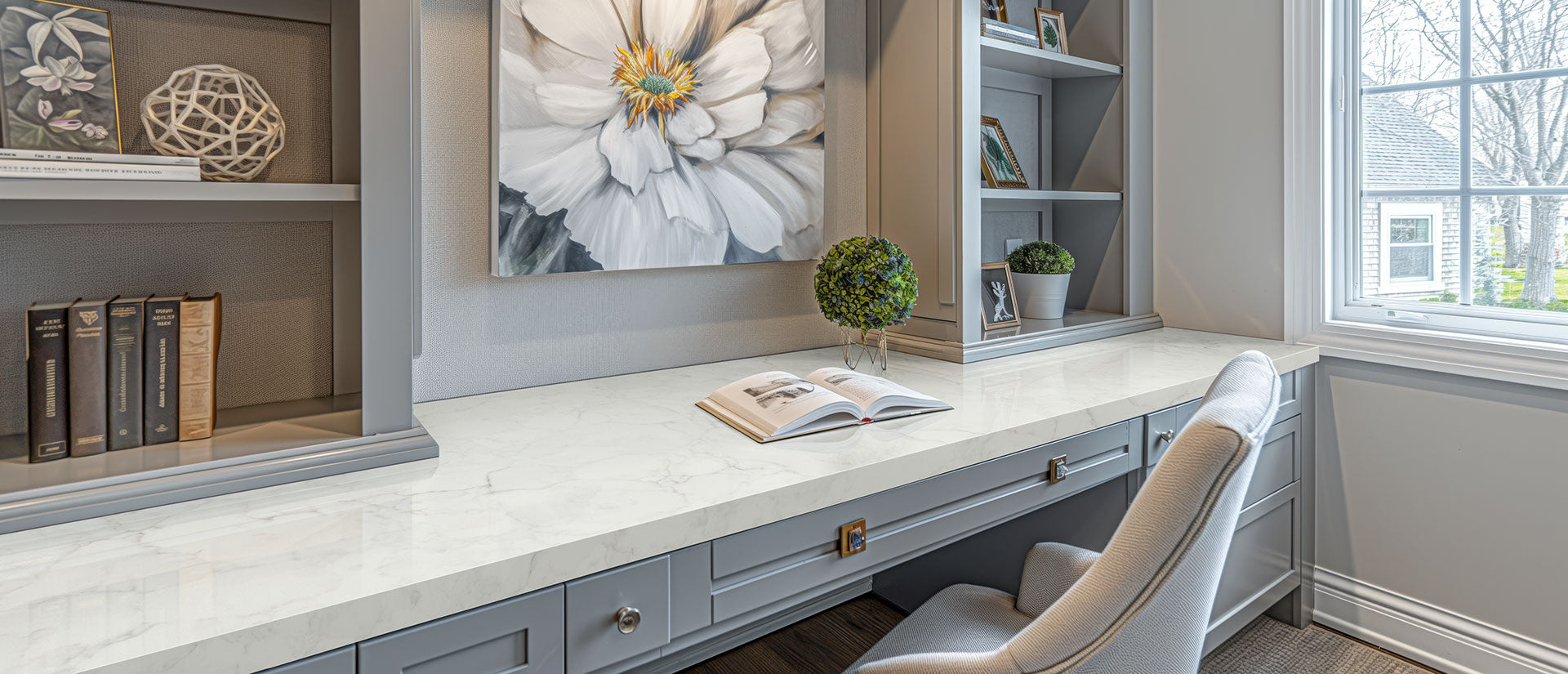 Calacatta Adonia by MSI Surfaces available at Aqua Kitchen