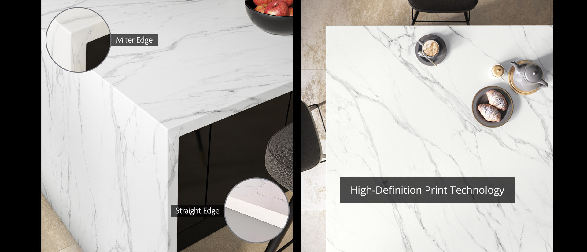 Calacatta Anava by MSI Surfaces available at Aqua Kitchen