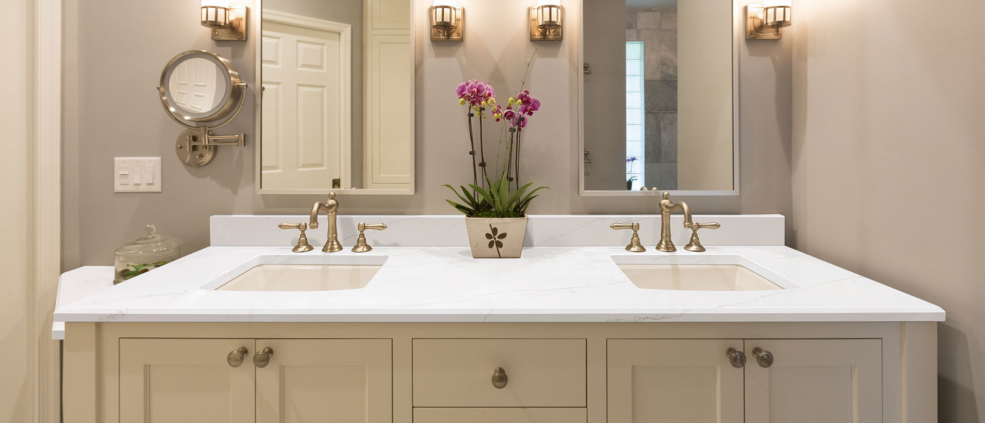 Calacatta Arno by MSI Surfaces available at Aqua Kitchen