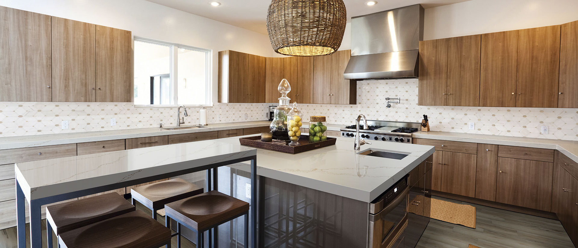 Calacatta Arno by MSI Surfaces available at Aqua Kitchen