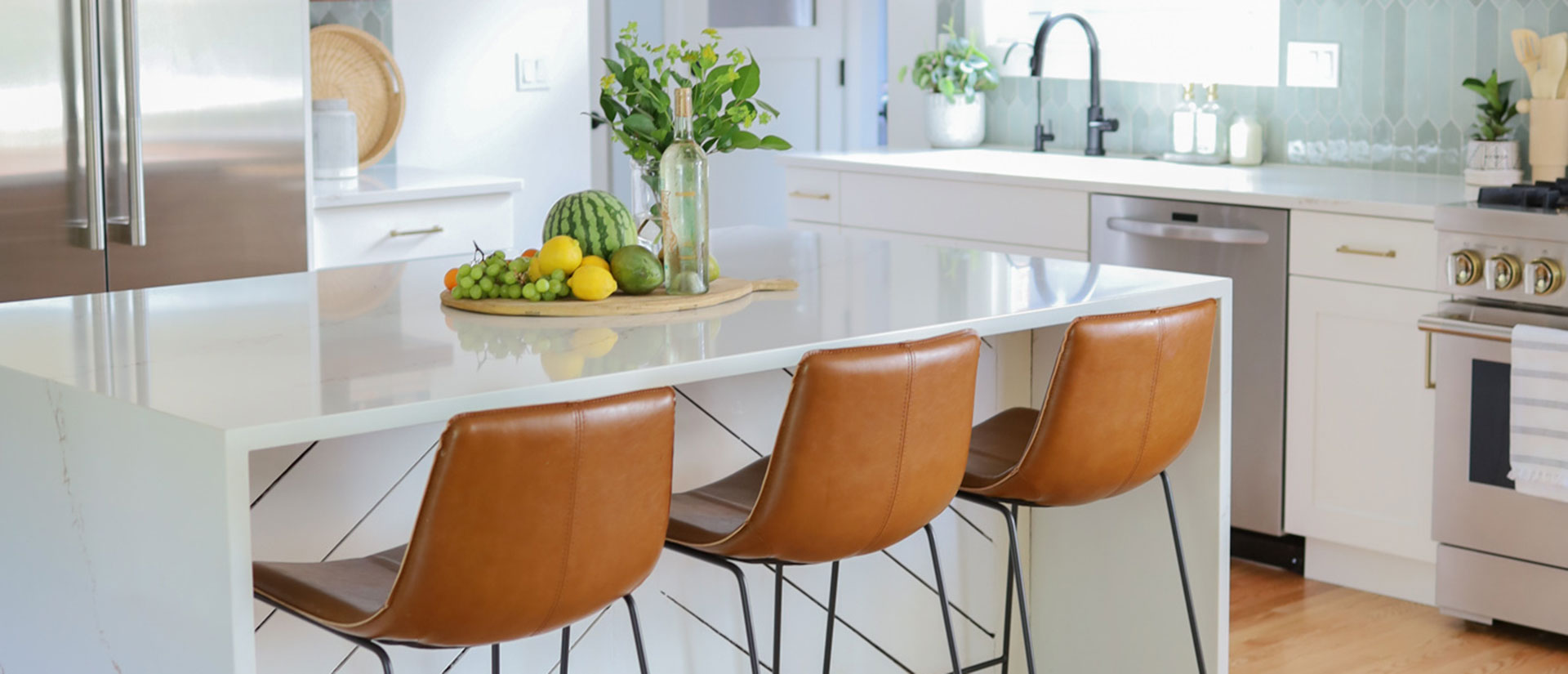 Calacatta Arno by MSI Surfaces available at Aqua Kitchen