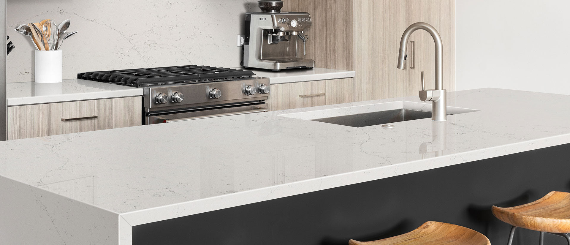 Calacatta Botanica by MSI Surfaces available at Aqua Kitchen
