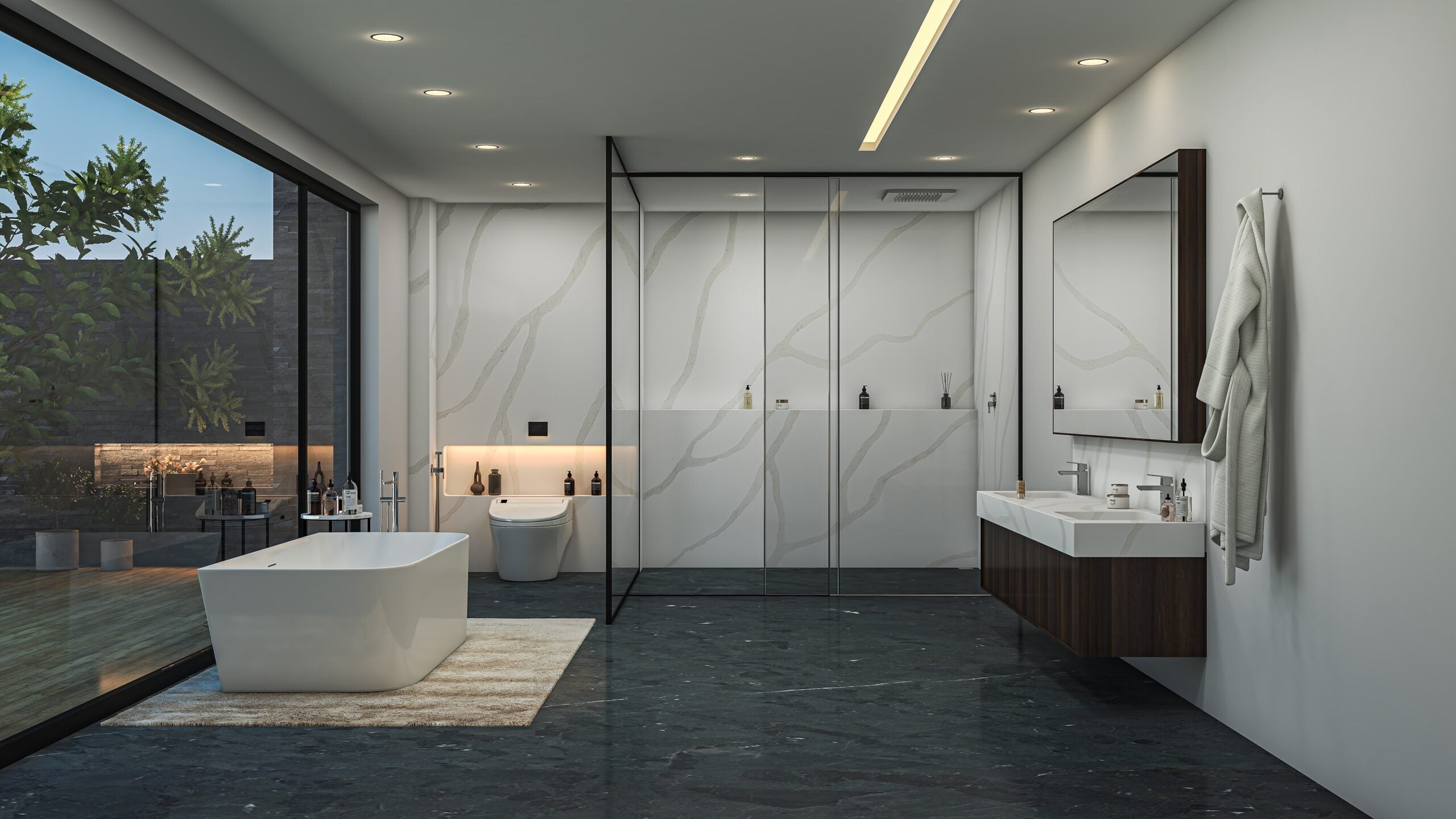 Calacatta Caldise by Pental Quartz available at Aqua Kitchen