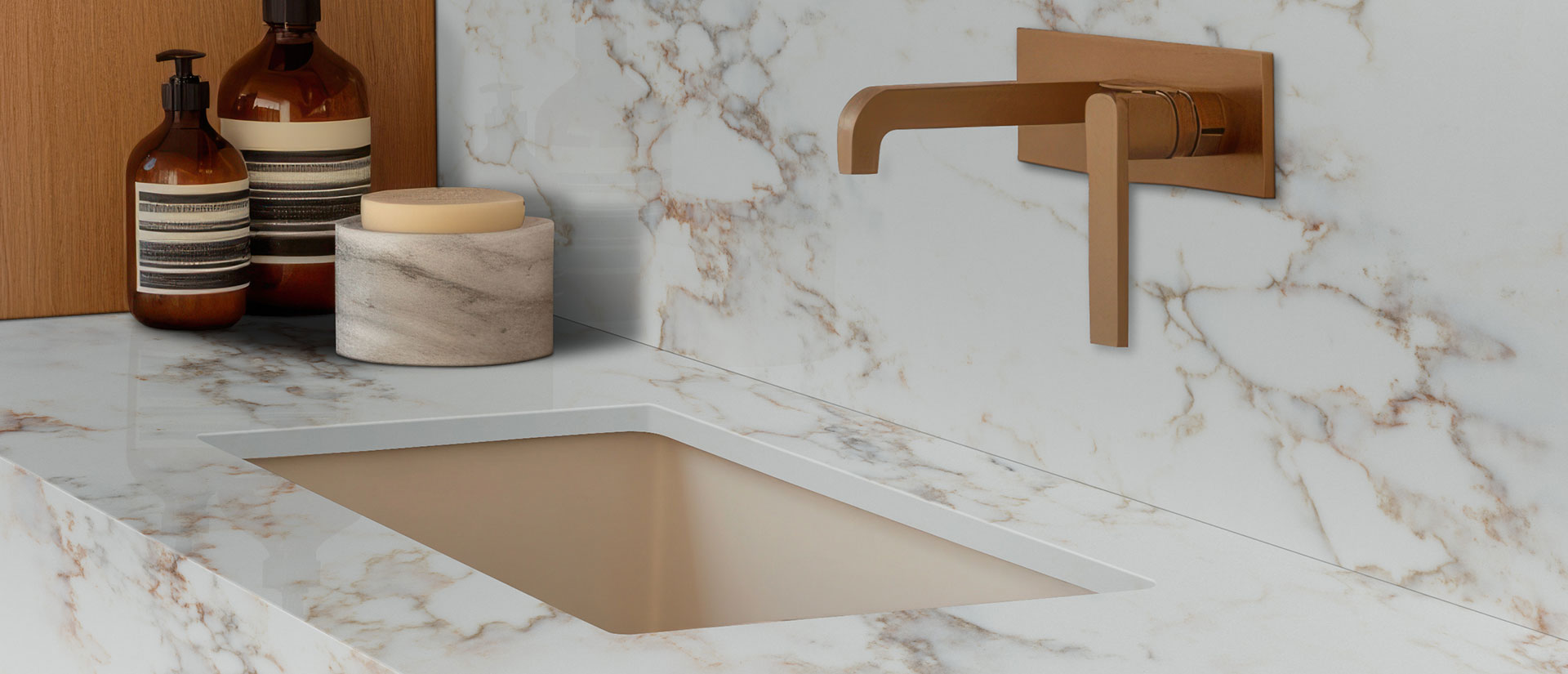 Calacatta Cinela by MSI Surfaces available at Aqua Kitchen