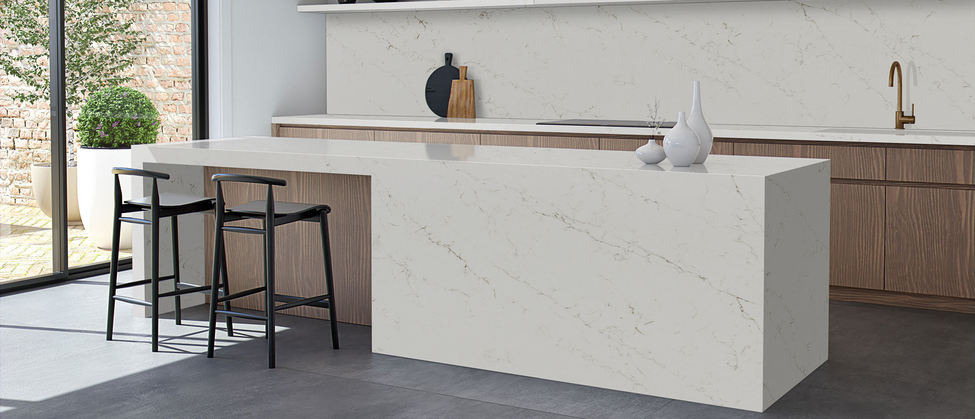 Calacatta Delios by MSI Surfaces available at Aqua Kitchen