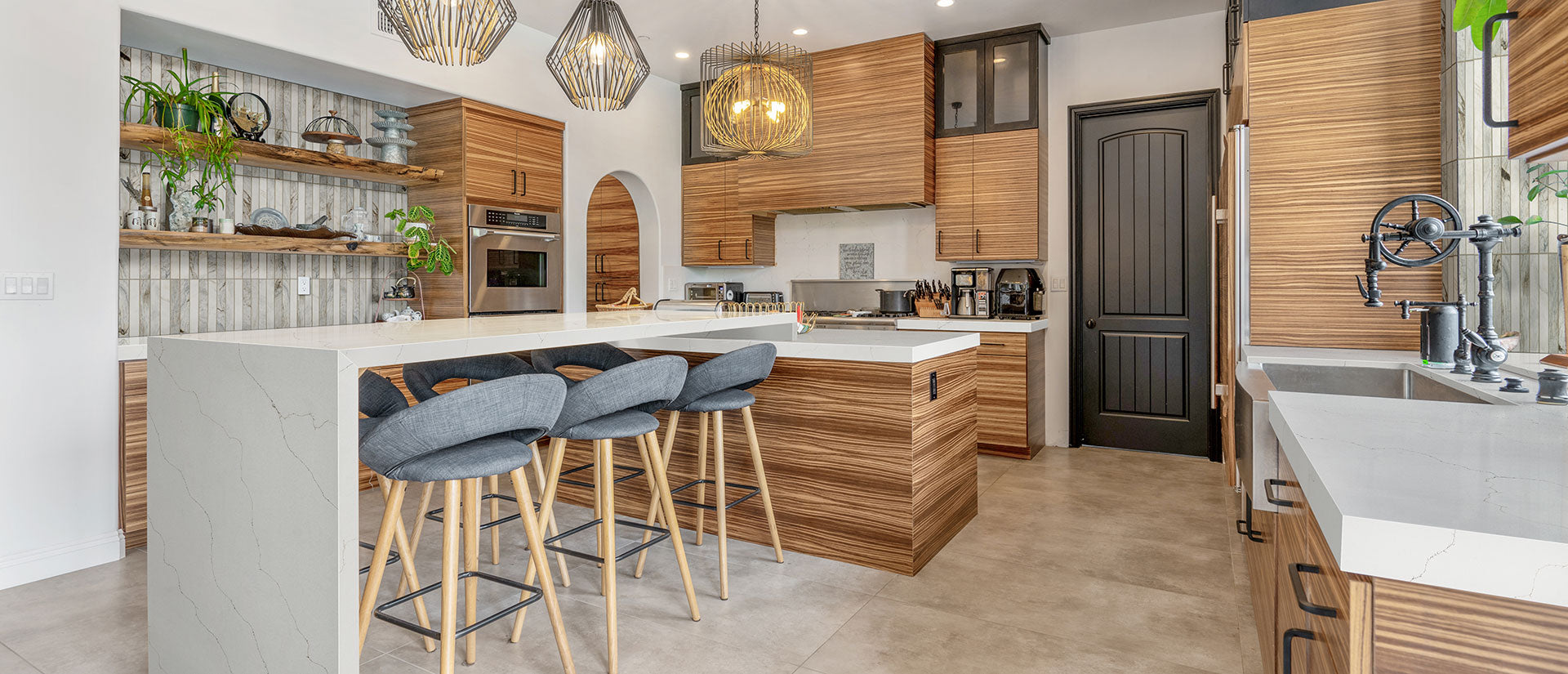 Calacatta Duolina by MSI Surfaces available at Aqua Kitchen
