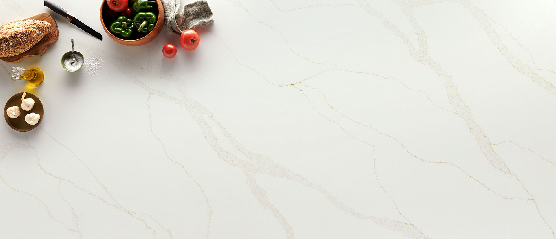 Calacatta Elysio by MSI Surfaces available at Aqua Kitchen