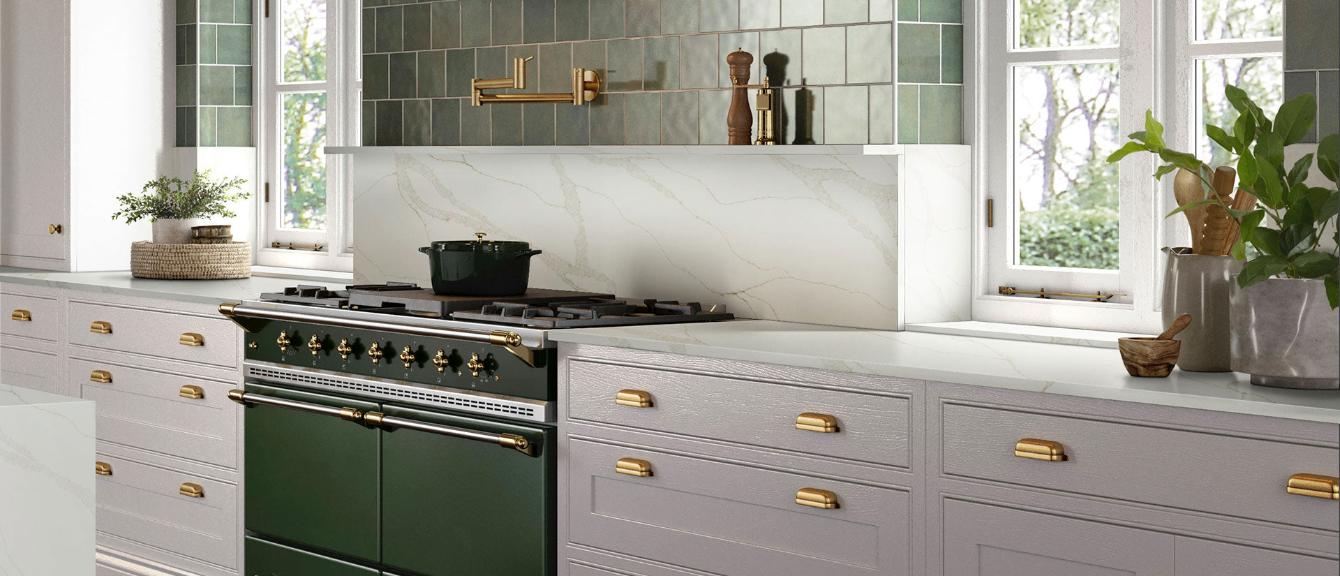 Calacatta Elysio by MSI Surfaces available at Aqua Kitchen