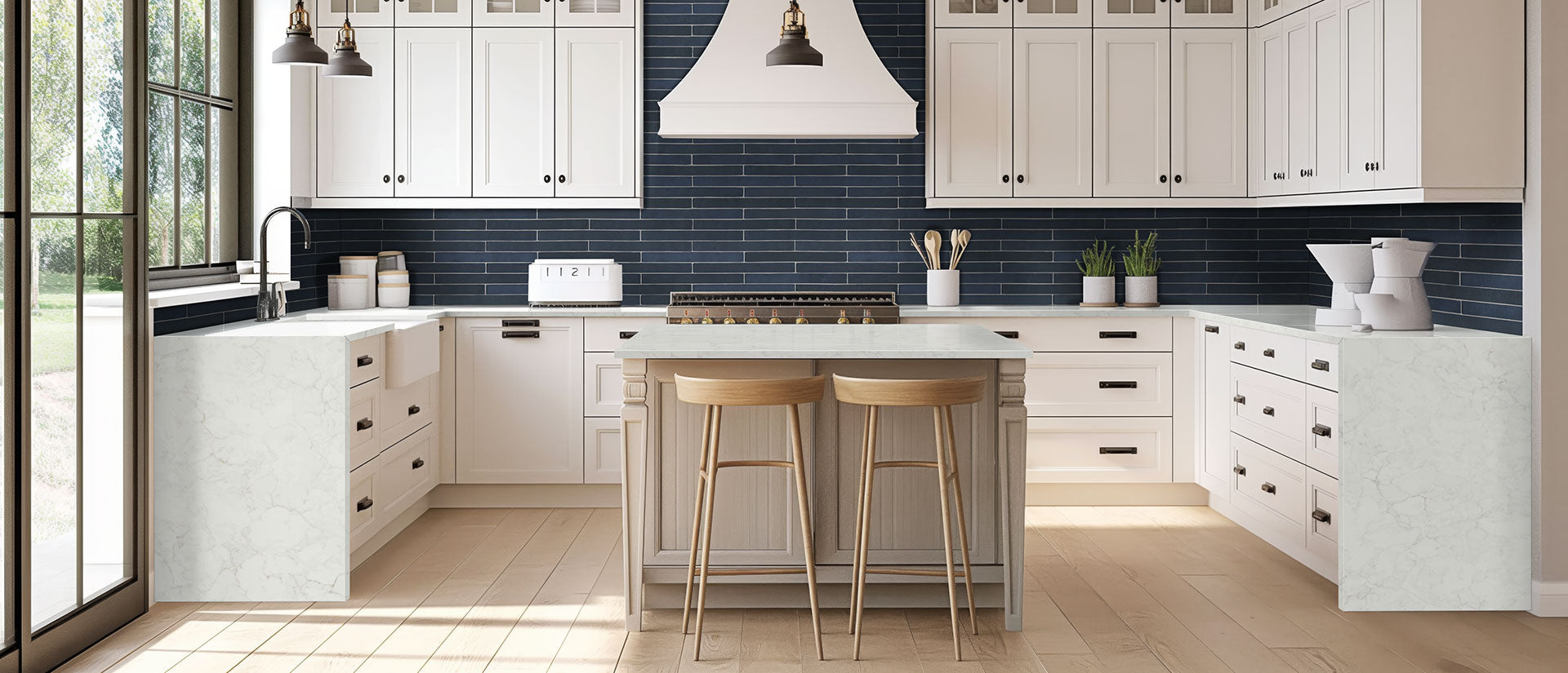 Calacatta Fioressa by MSI Surfaces available at Aqua Kitchen