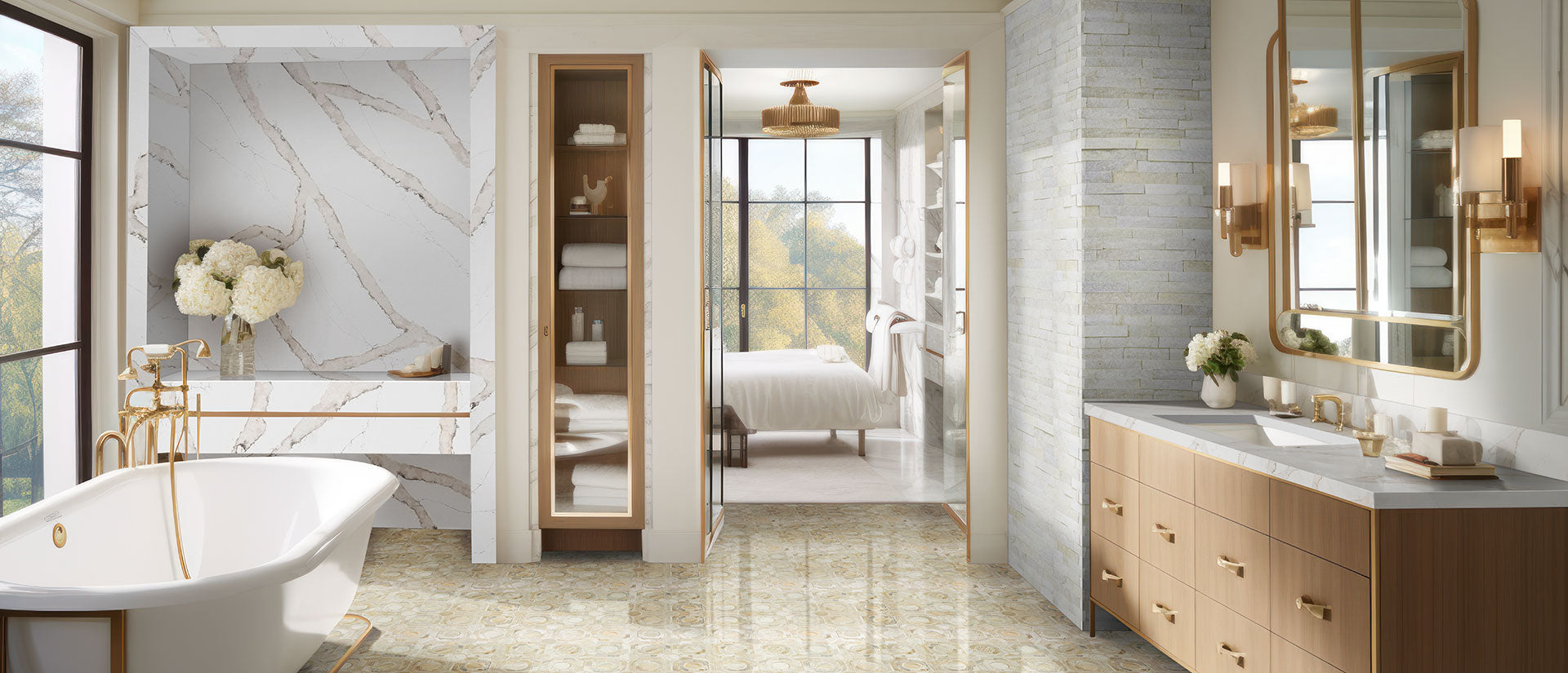 Calacatta Goa by MSI Surfaces available at Aqua Kitchen