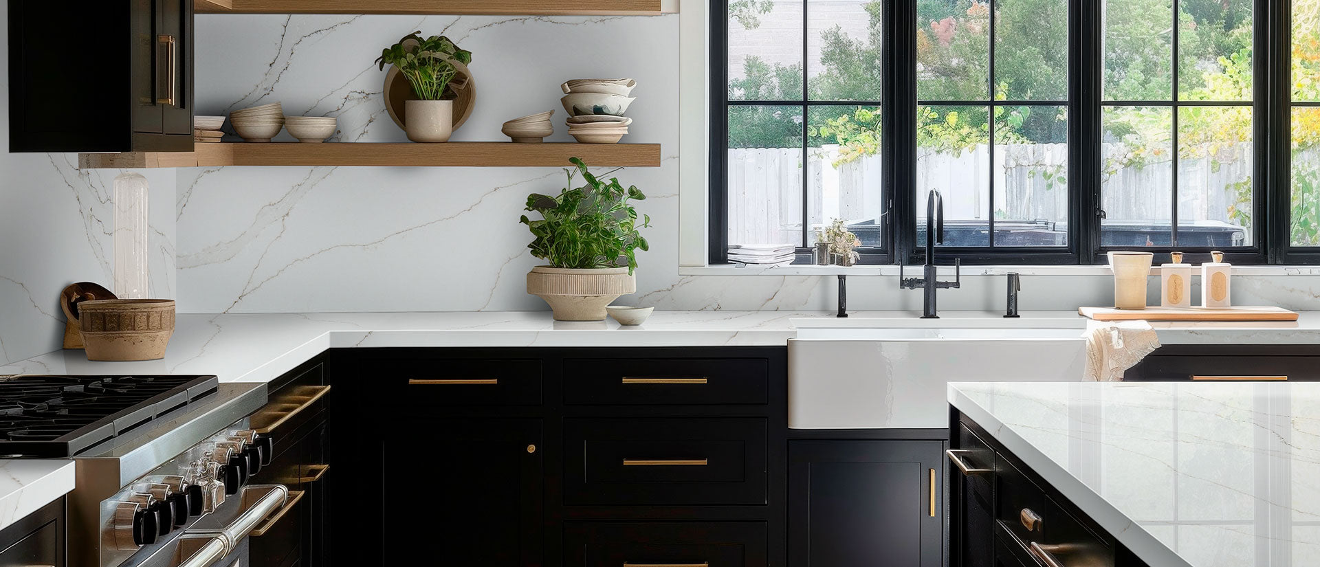 Calacatta Izaro by MSI Surfaces available at Aqua Kitchen