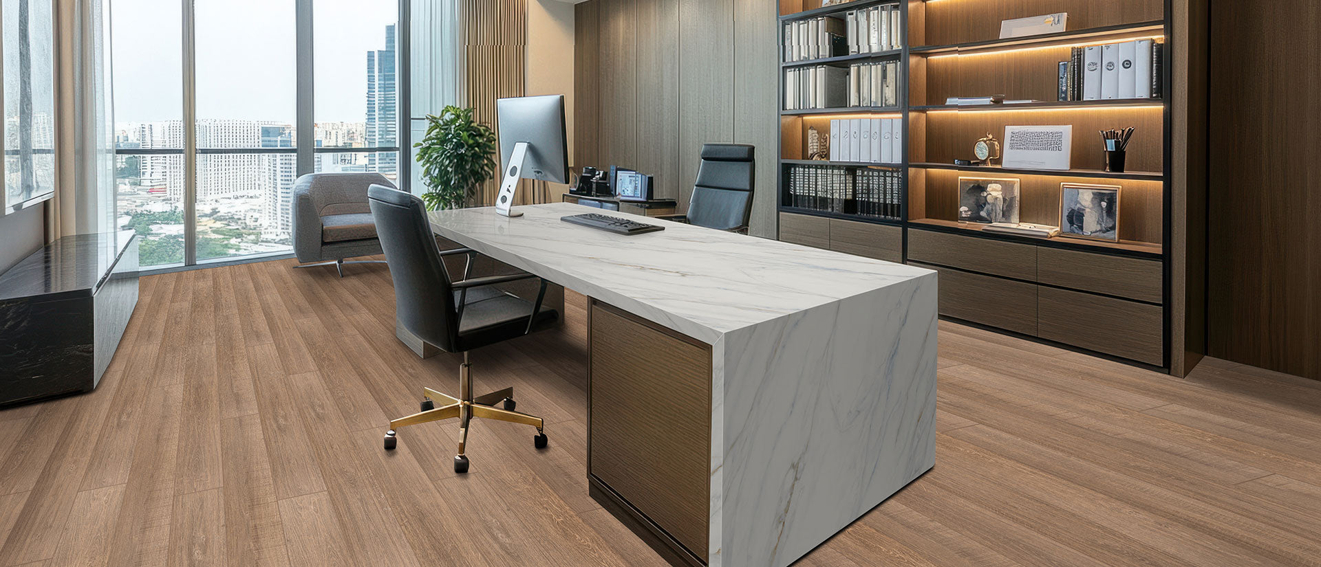Calacatta Lapiza by MSI Surfaces available at Aqua Kitchen