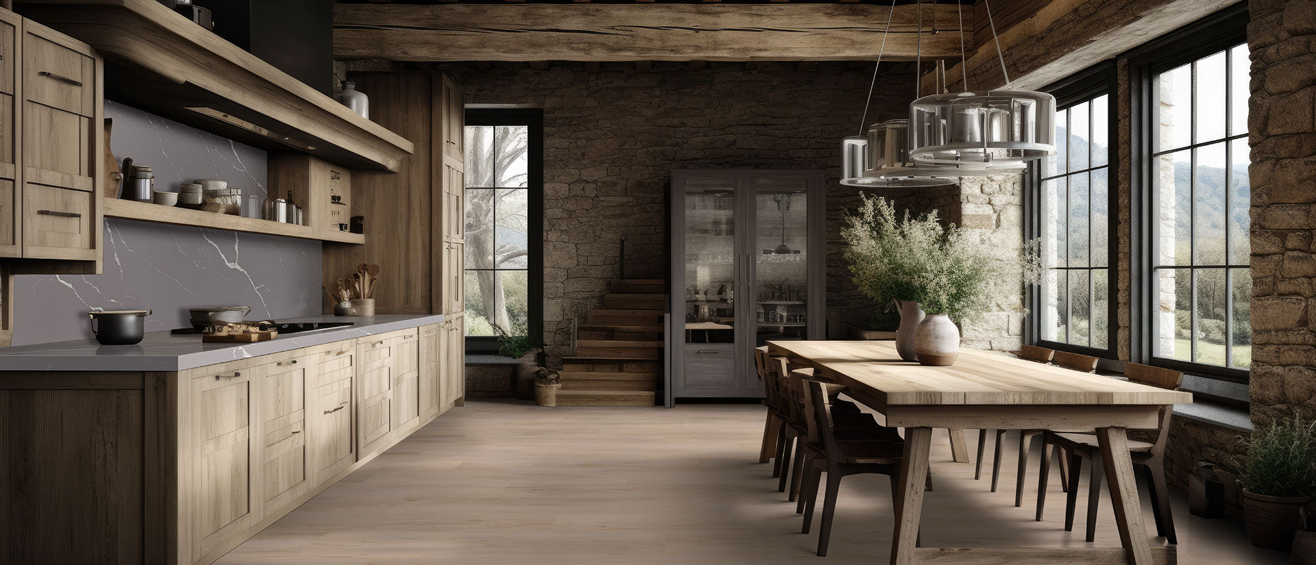 Calacatta Laza Grigio by MSI Surfaces available at Aqua Kitchen