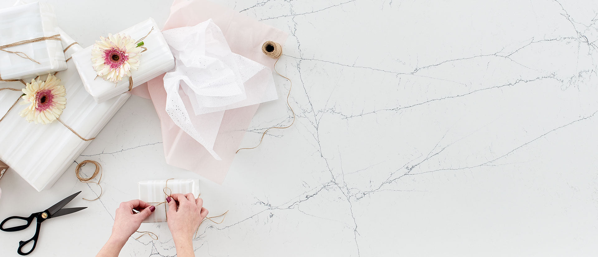 Calacatta Montage by MSI Surfaces available at Aqua Kitchen