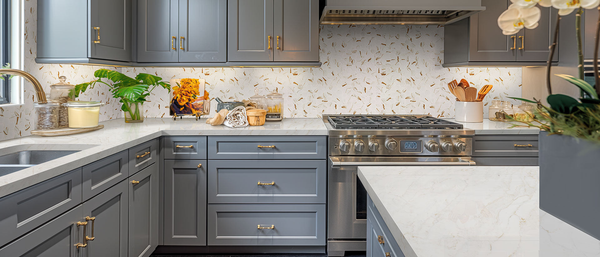 Calacatta Premata by MSI Surfaces available at Aqua Kitchen