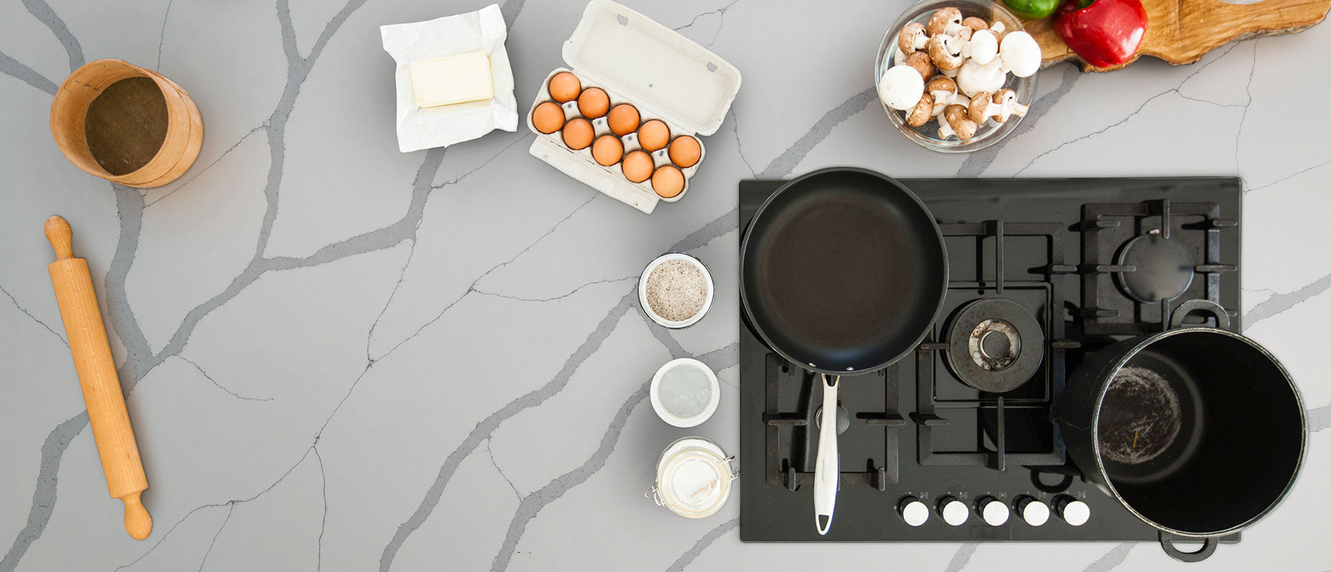 Calacatta Sierra by MSI Surfaces available at Aqua Kitchen