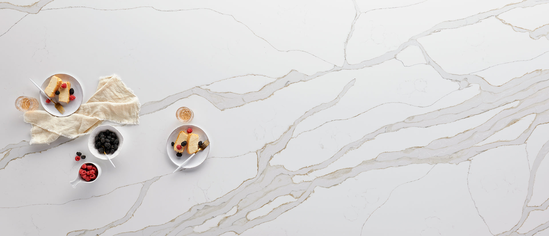 Calacatta Solessio by MSI Surfaces available at Aqua Kitchen