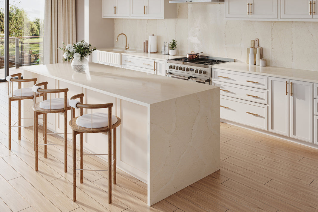 Calacatta Tova by Silestone available at Aqua Kitchen