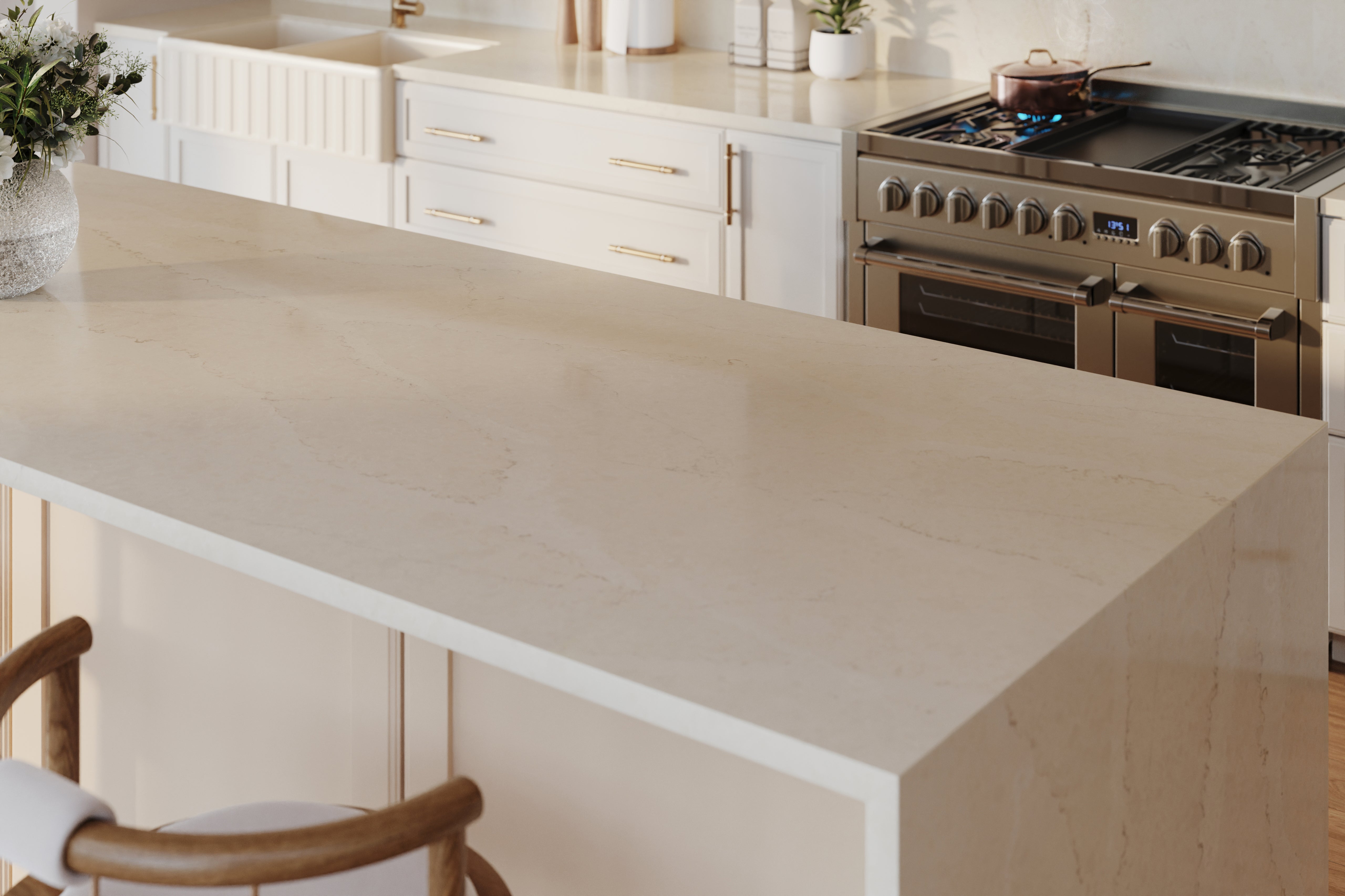 Calacatta Tova by Silestone available at Aqua Kitchen