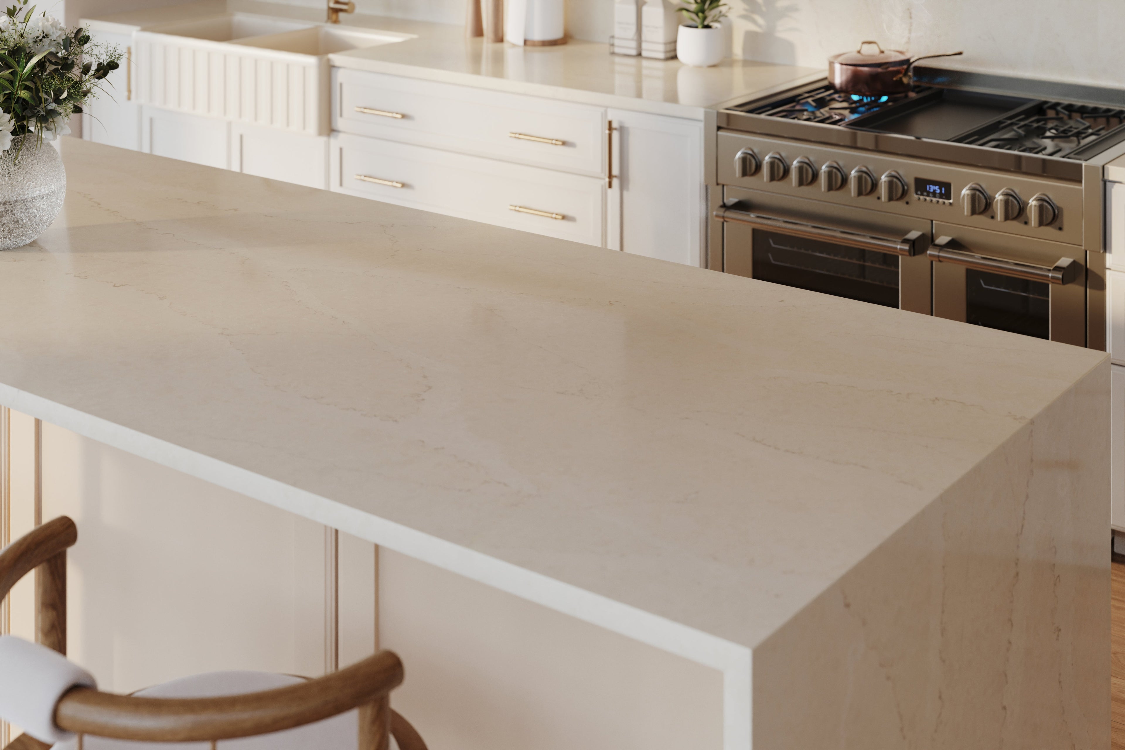 Calacatta Tova by Silestone available at Aqua Kitchen