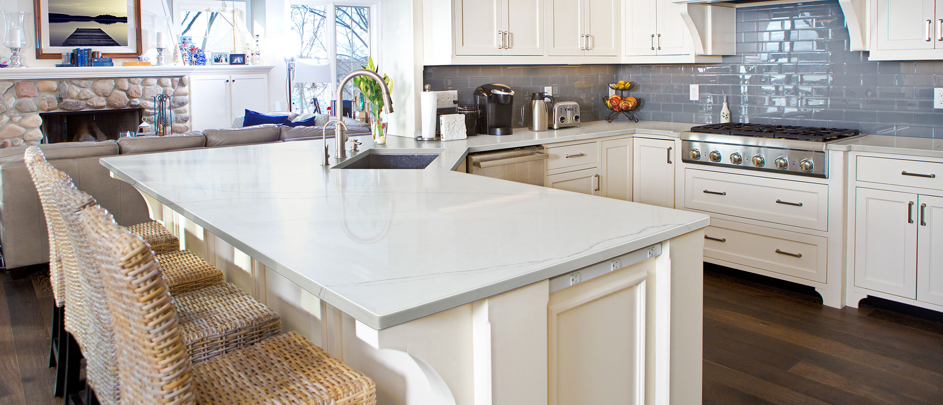 Calacatta Trevi by MSI Surfaces available at Aqua Kitchen