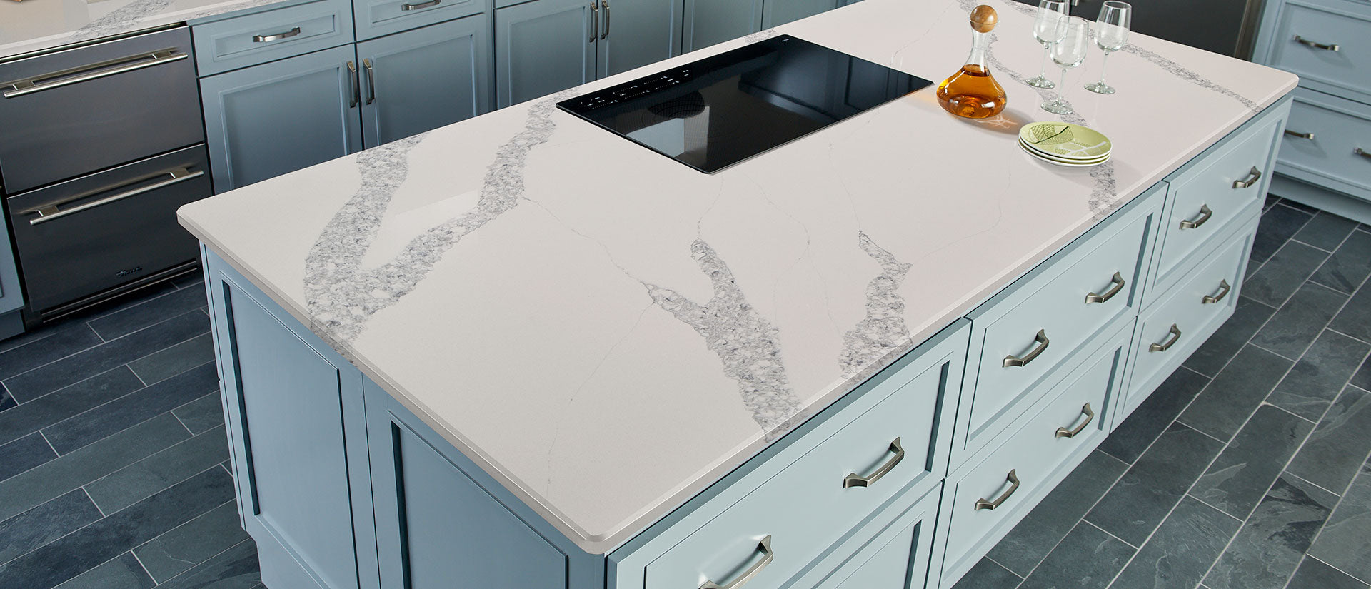 Calacatta Venice by MSI Surfaces available at Aqua Kitchen