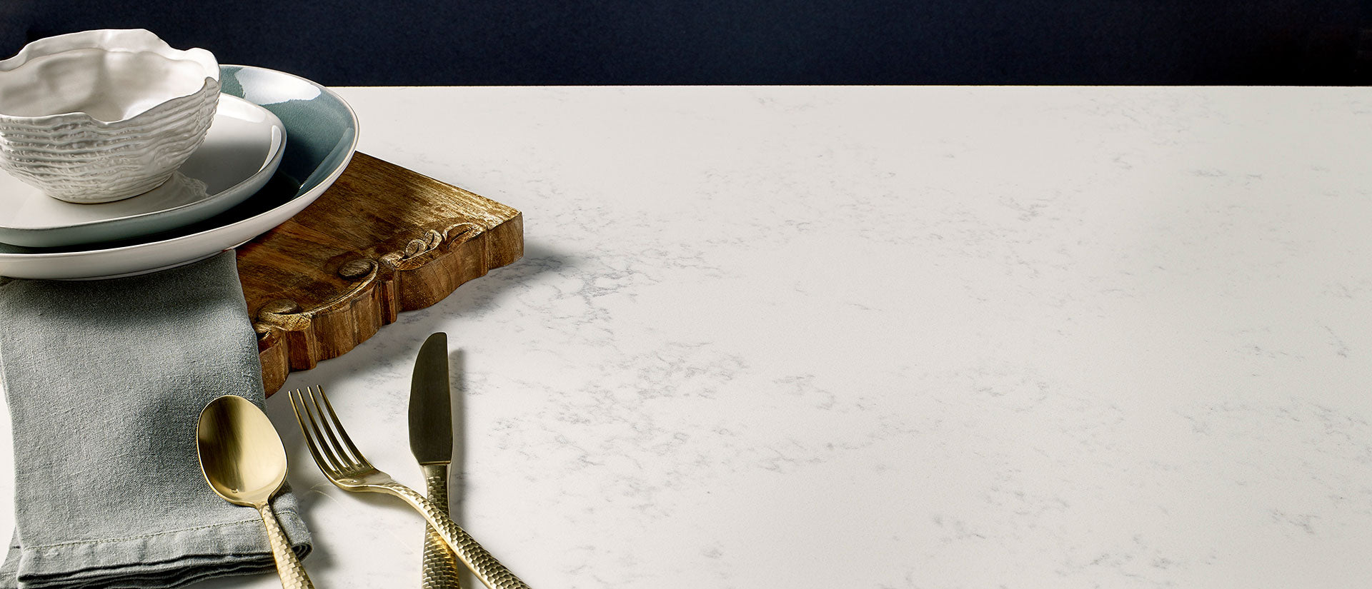 Calacatta Vicenza by MSI Surfaces available at Aqua Kitchen
