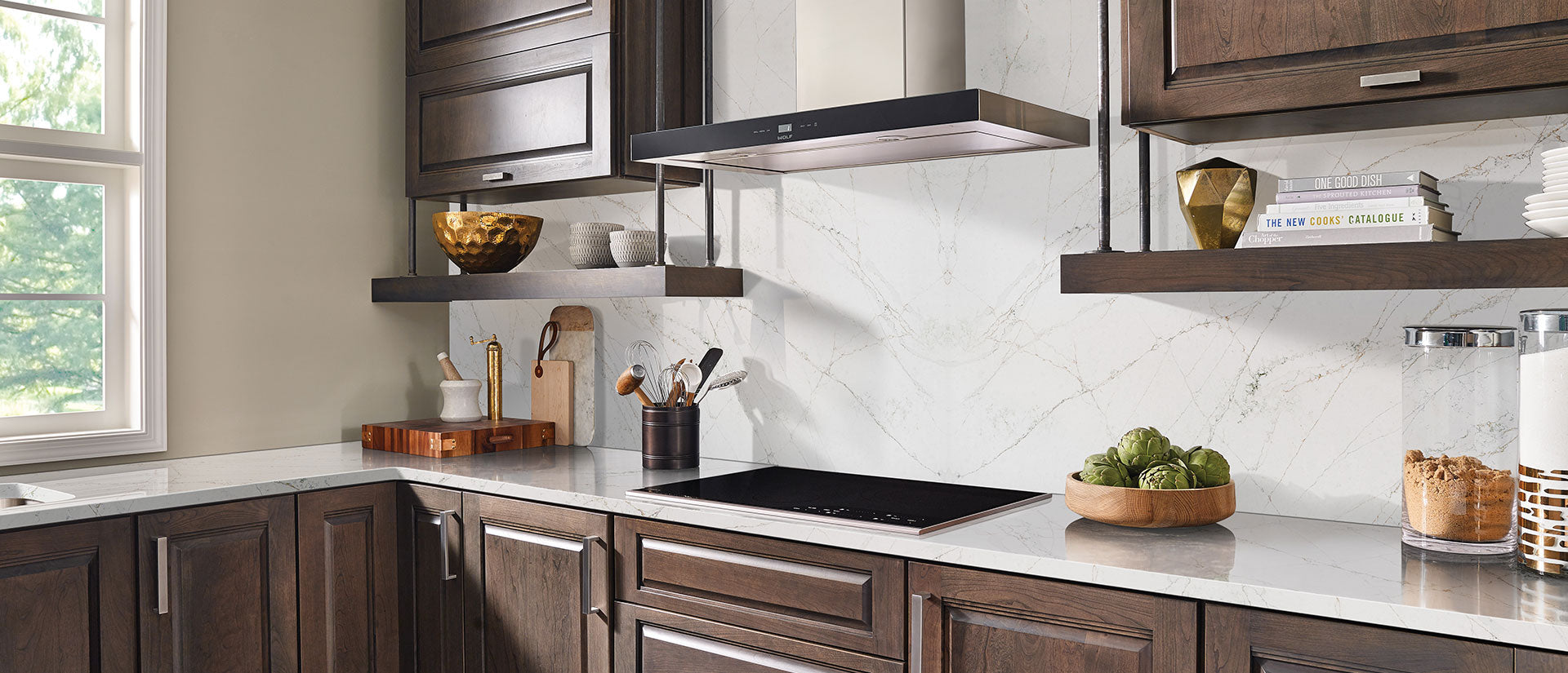 Calacatta Viraldi by MSI Surfaces available at Aqua Kitchen