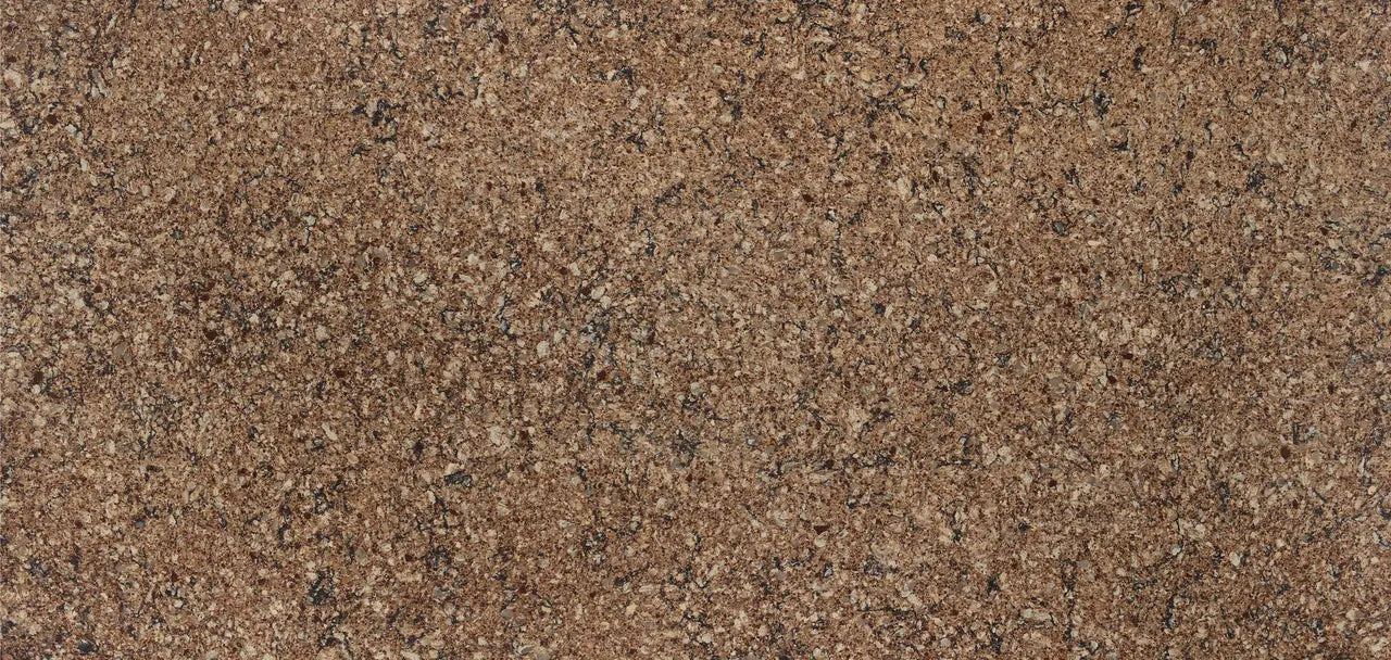 Cambria Canterbury Quartz Slab Countertop, Polished Cream White with Gold Veining