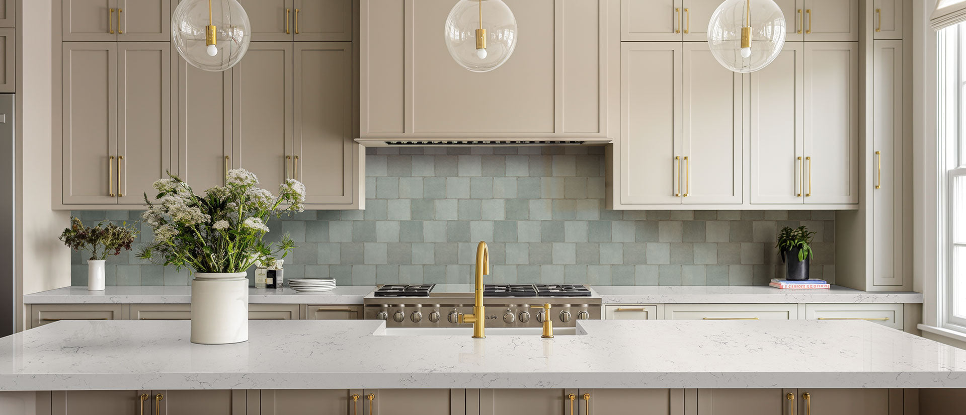 Carrara Marmi by MSI Surfaces available at Aqua Kitchen