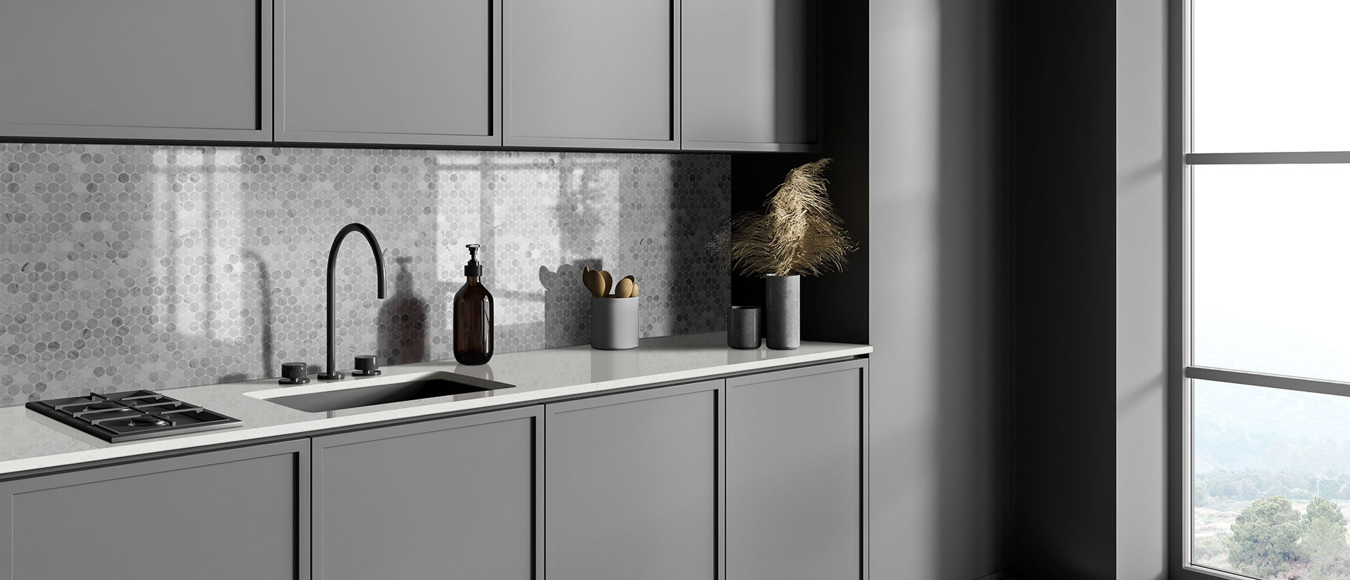 Carrara Miksa by MSI Surfaces available at Aqua Kitchen