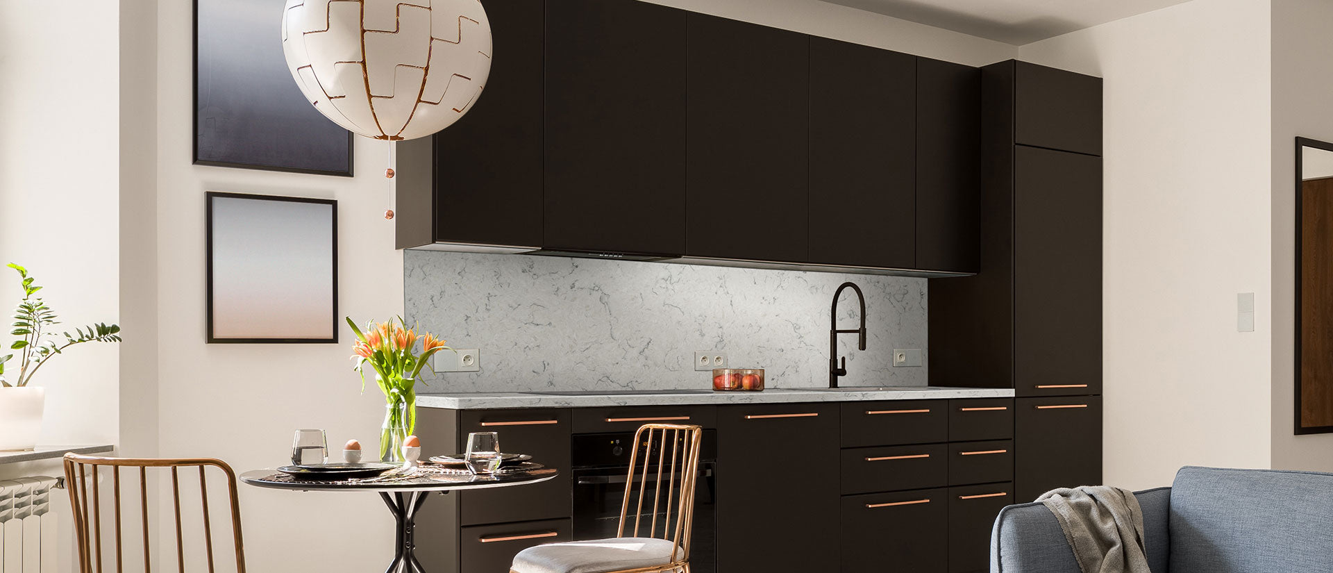 Carrara Mist by MSI Surfaces available at Aqua Kitchen